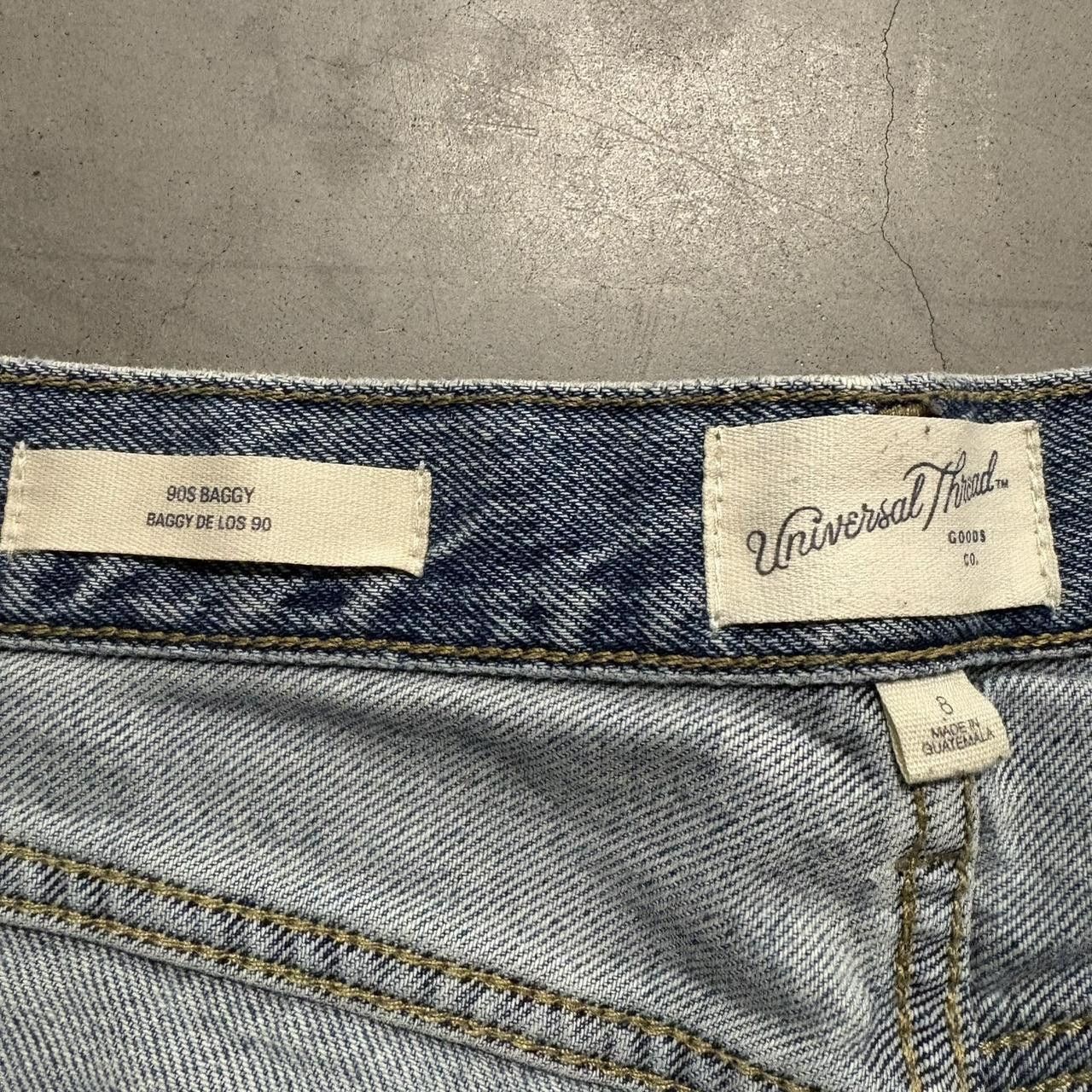 Vintage Crazy Vintage Y2K 2000s Super Baggy Wideleg Skater Streetwear Medium Wash Grunge Denim Jeans Size US 32 / EU 48 - 6 Thumbnail