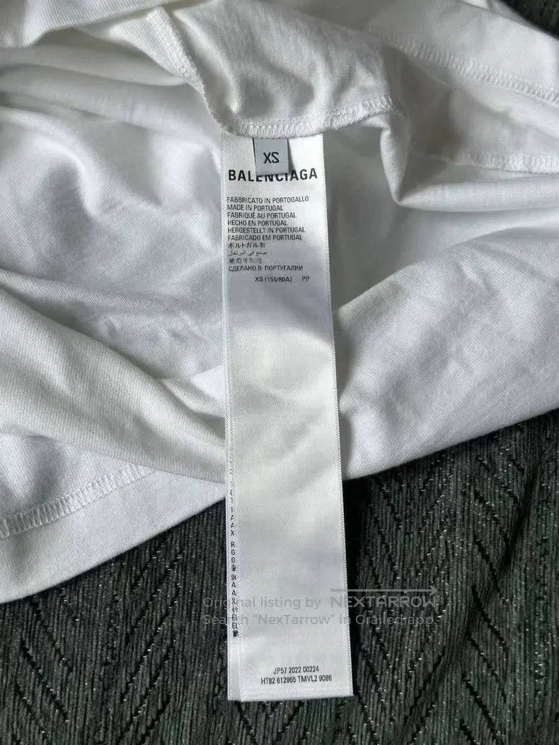 Balenciaga Balenciaga Charity Short Sleeve Size US XS / EU 42 / 0 - 4 Thumbnail