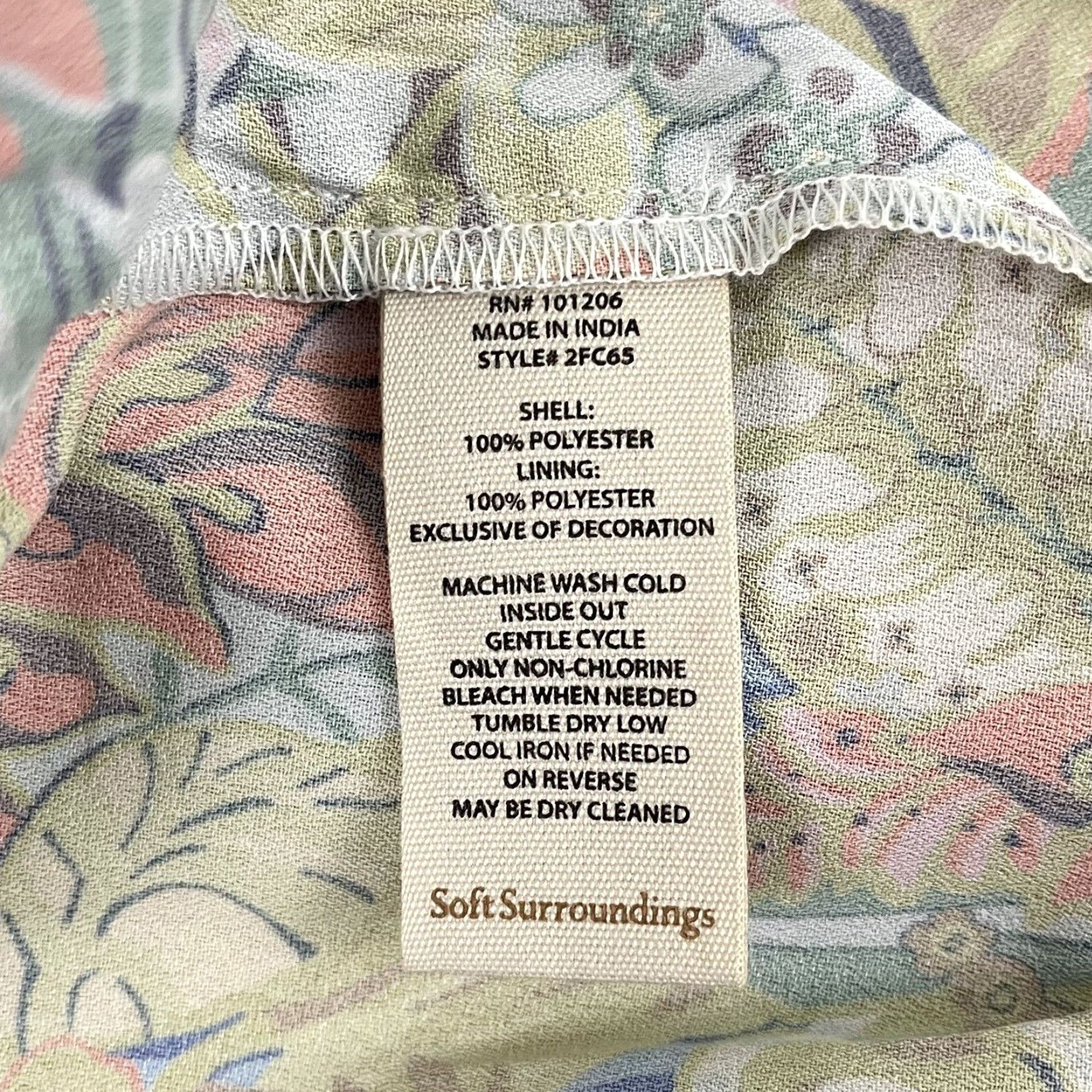 Soft Surroundings SOFT SURROUNDINGS Ariege Jacket Womens Large Floral Embroidered Beaded Lace BOHO Size L / US 10 / IT 46 - 3 Thumbnail