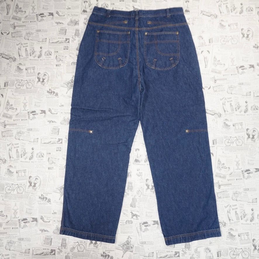 Vintage 40 - Vintage Y2K denim blues Merrill Forbes carpenter jeans Size US 40 / EU 56 - 1 Thumbnail