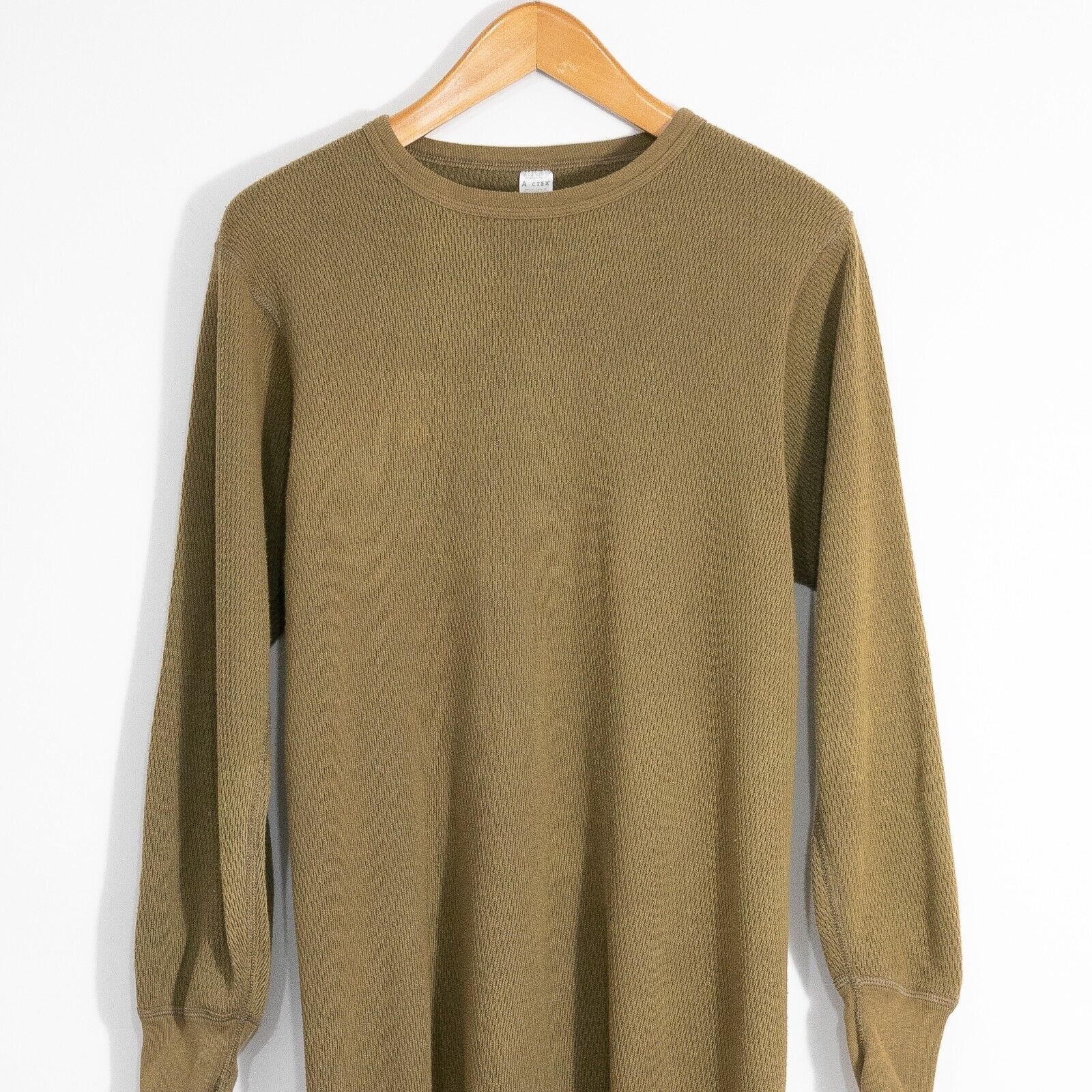 Vintage Vintage Arctex Thermal T Shirt 2XL - Olive Green Distressed Size US XXL / EU 58 / 5 - 2 Thumbnail