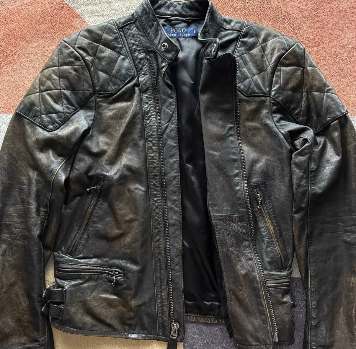 Polo Ralph Lauren Ralph Lauren Polo RL Leather Jacket K22 Size US S / EU 44-46 / 1 - 2 Thumbnail