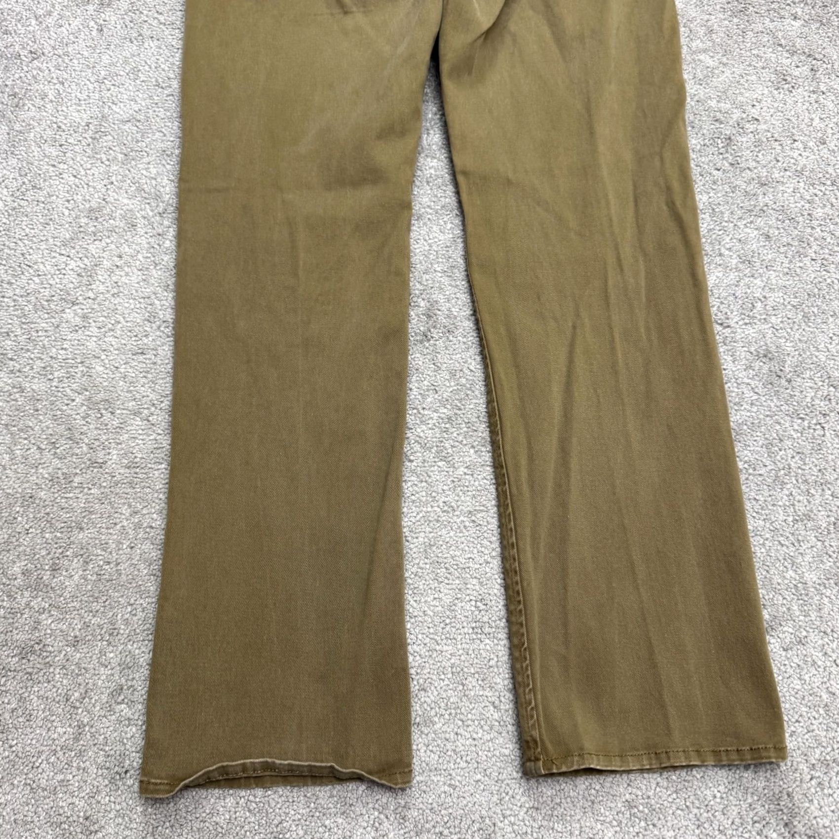Empyre Empyre Skeletor Slim Straight Chino Pants Mens 34 Khaki Green 31 Inseam Pockets Vintage No Size US 34 / EU 50 - 5 Thumbnail