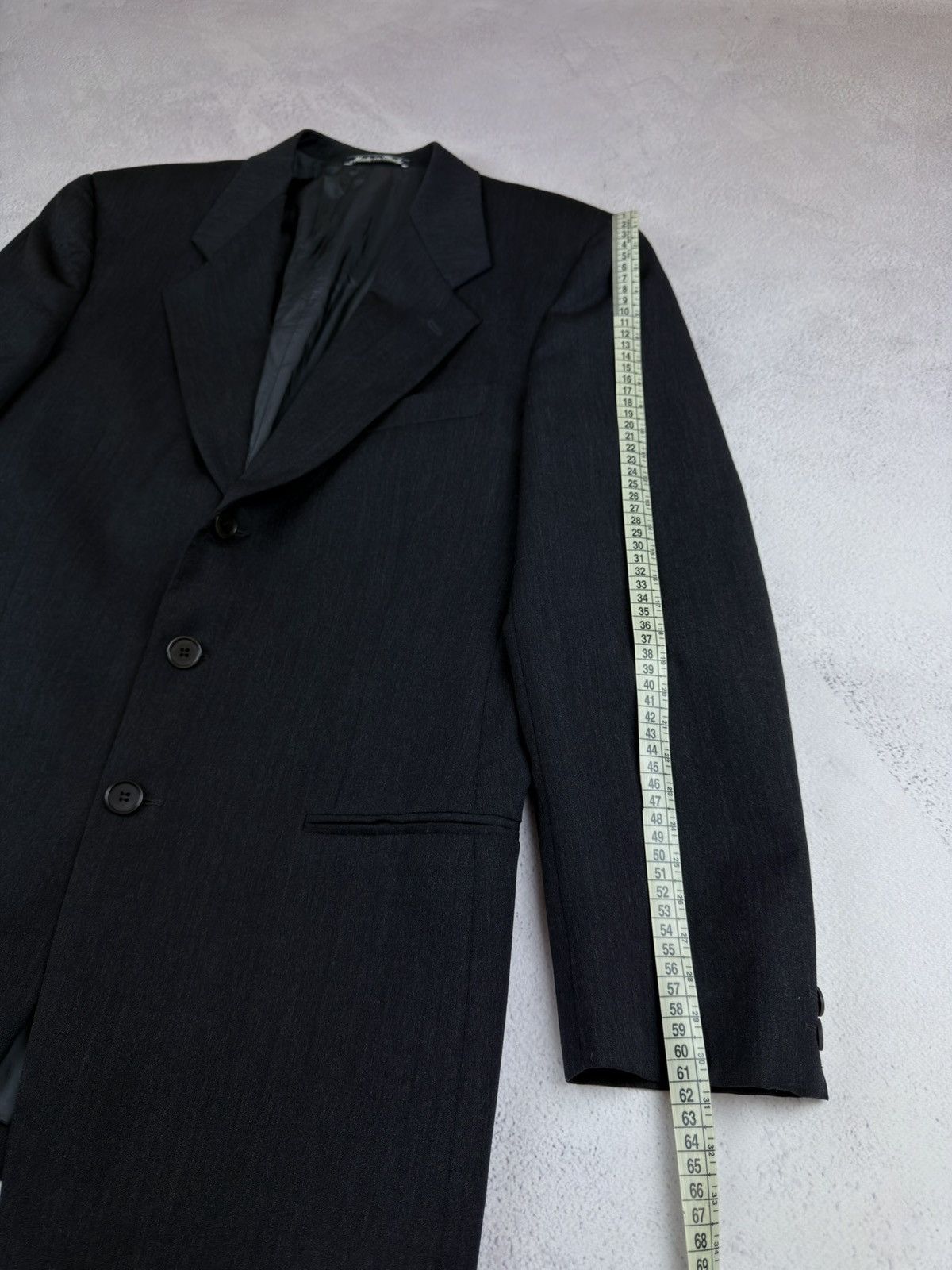 Giorgio Armani Vintage Giorgio Armani Le Collezioni Wool Blazer Size 48 Size 48R - 15 Thumbnail