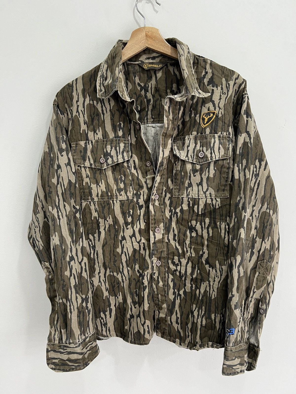 Mossy Oaks Vintage Camo Button Up shirt real tree mossy oaks Size US L / EU 52-54 / 3 - 1 Thumbnail