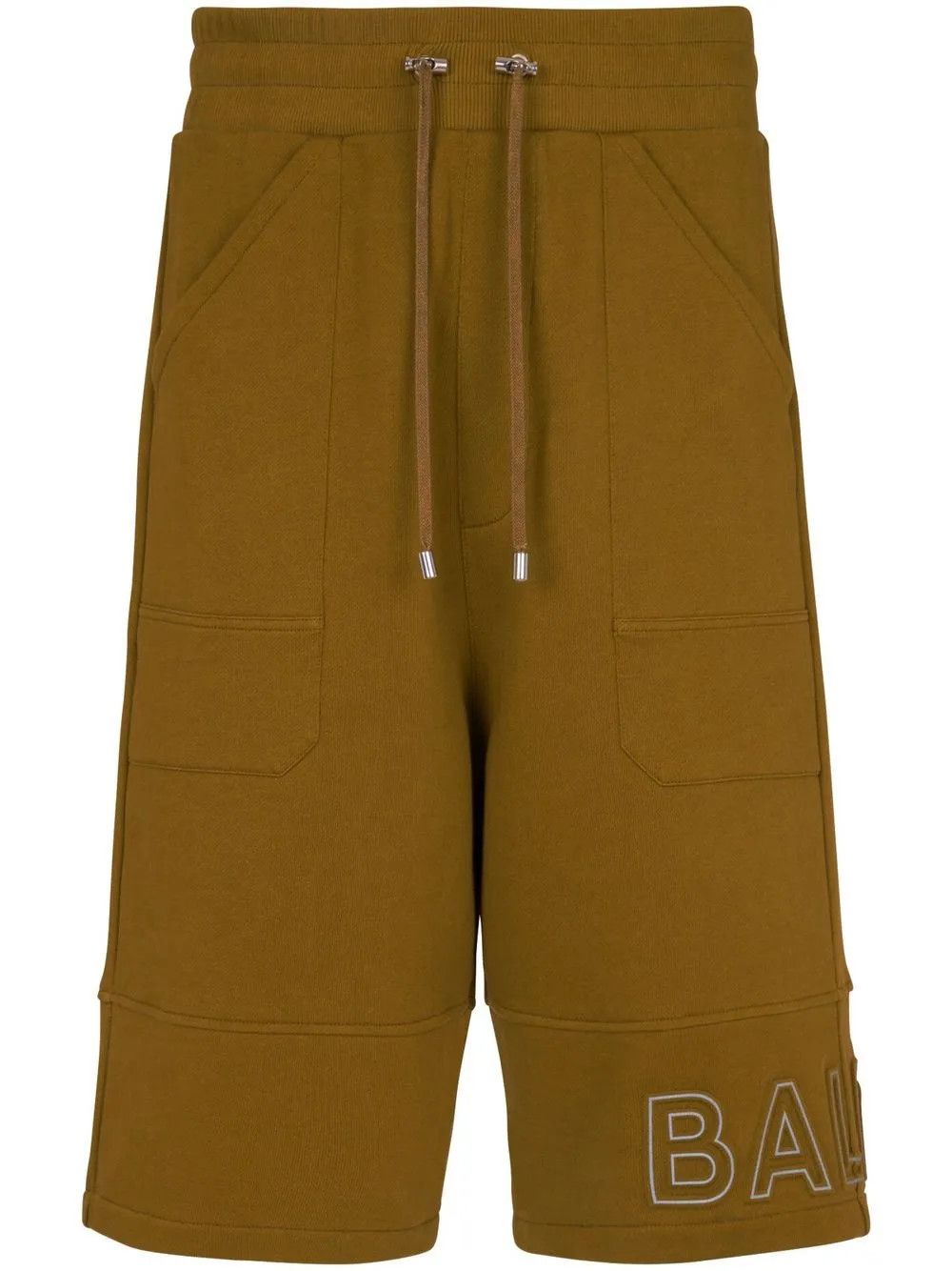 Balmain o1y0426 Short in Military Green Size US 28 / EU 44 - 1 Thumbnail