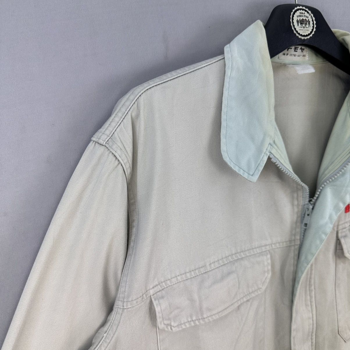 Uniform Wares Vintage Kawasaki Work Zipper Jacket Size US L / EU 52-54 / 3 - 2 Thumbnail