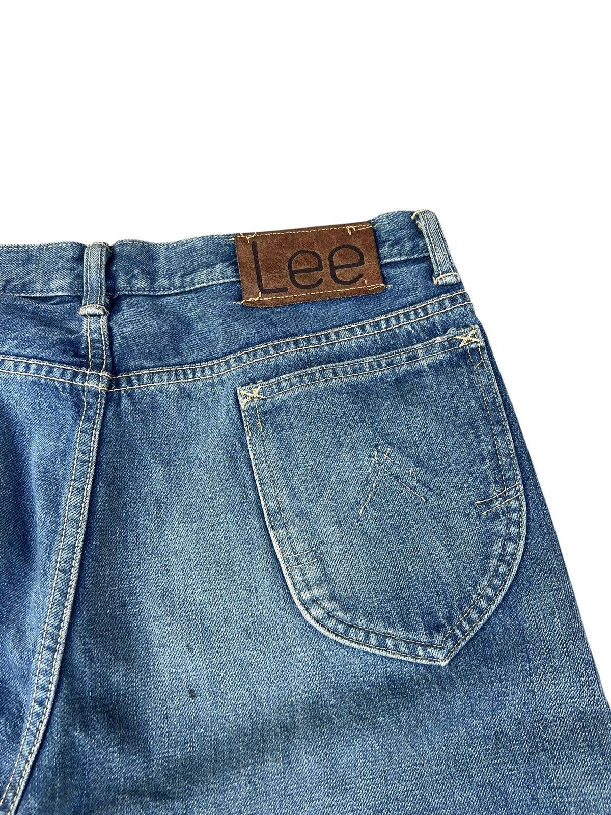 Lee Vintage 90s Lee Union Made Denim Lot 2101 WW2 Selvedge Jeans Size US 32 / EU 48 - 19 Thumbnail