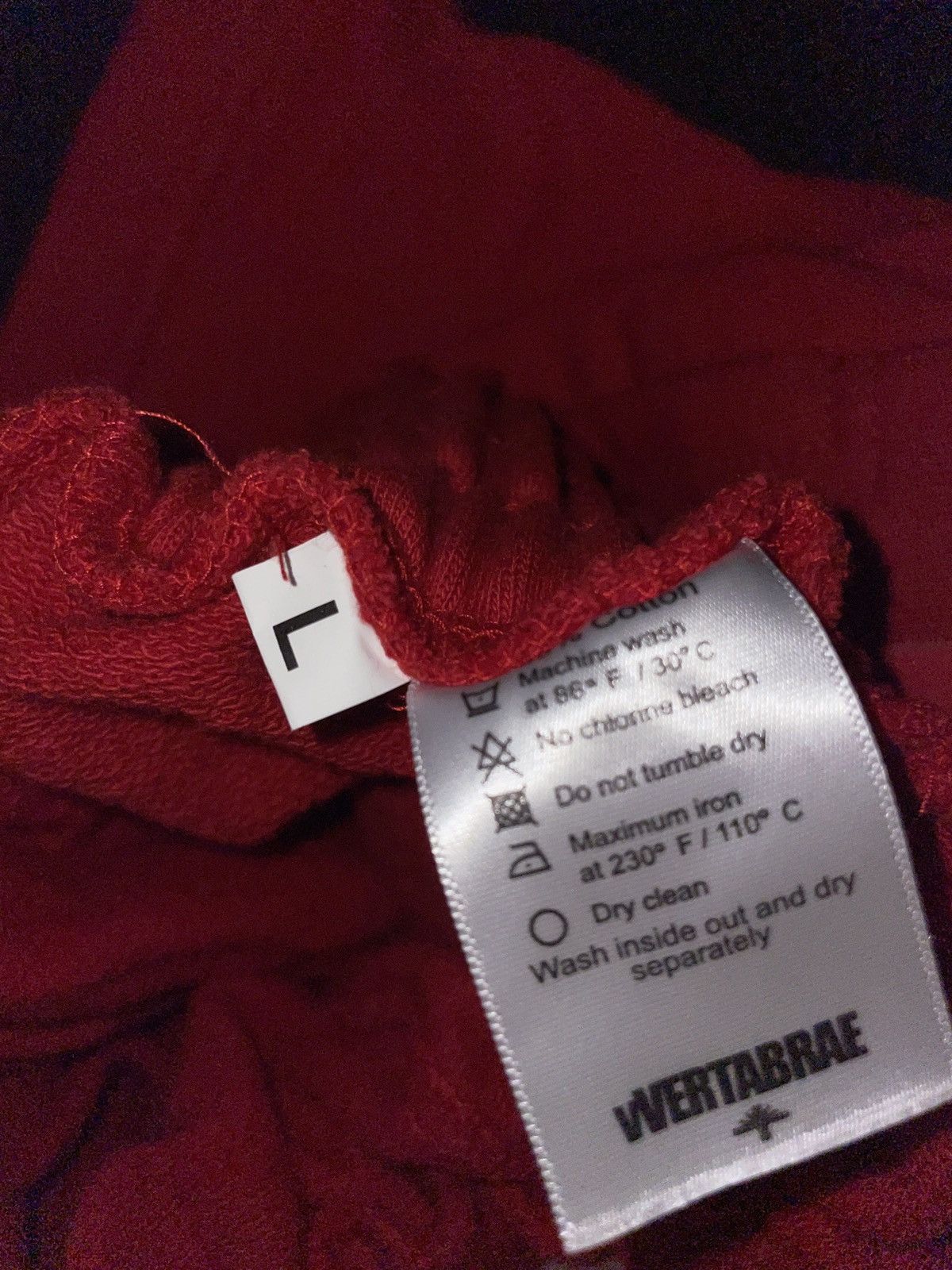 Vertabrae Red on Red vertebrae sweatpants Size US 33 - 4 Thumbnail