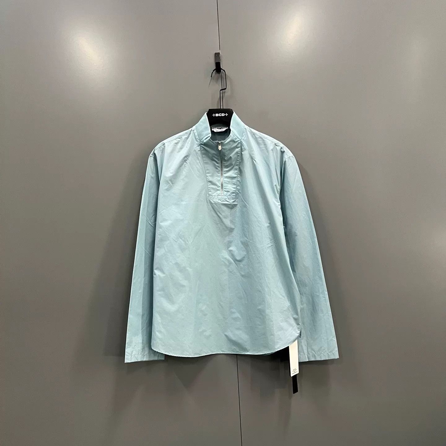 Hermes HERMES Light Blue Half-Zip Shirt size pic 98 New Size US L / EU 52-54 / 3 - 1 Thumbnail