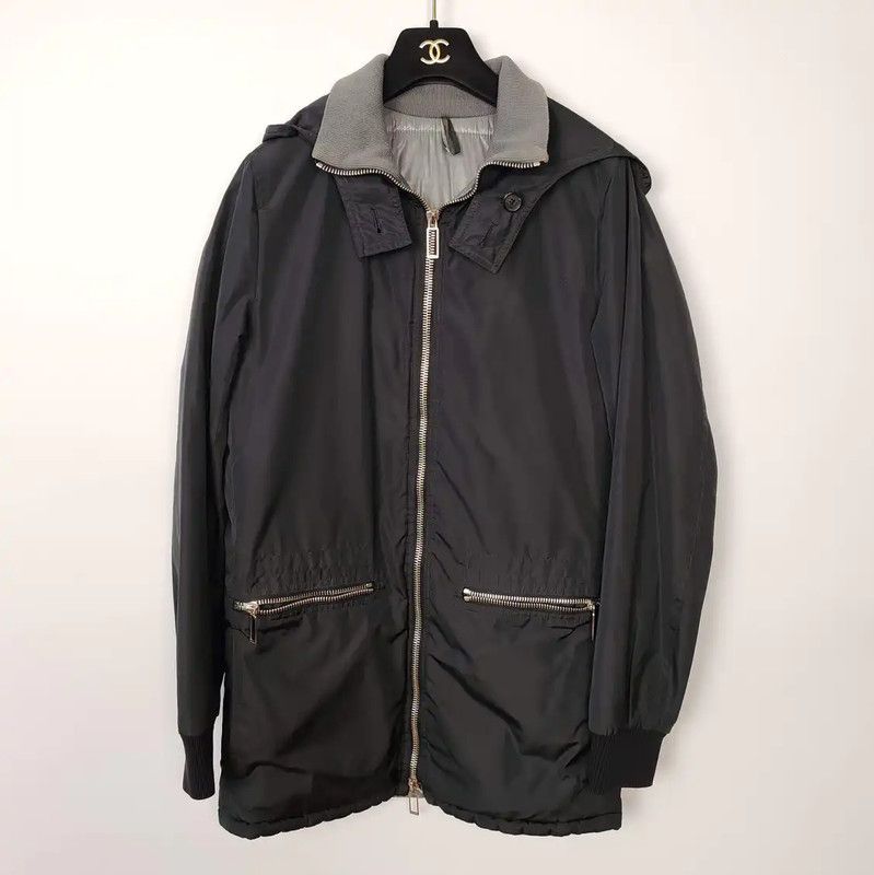 Dior Dior Men's Nylon Black Down Jacket 0089 Size US S / EU 44-46 / 1 - 1 Thumbnail