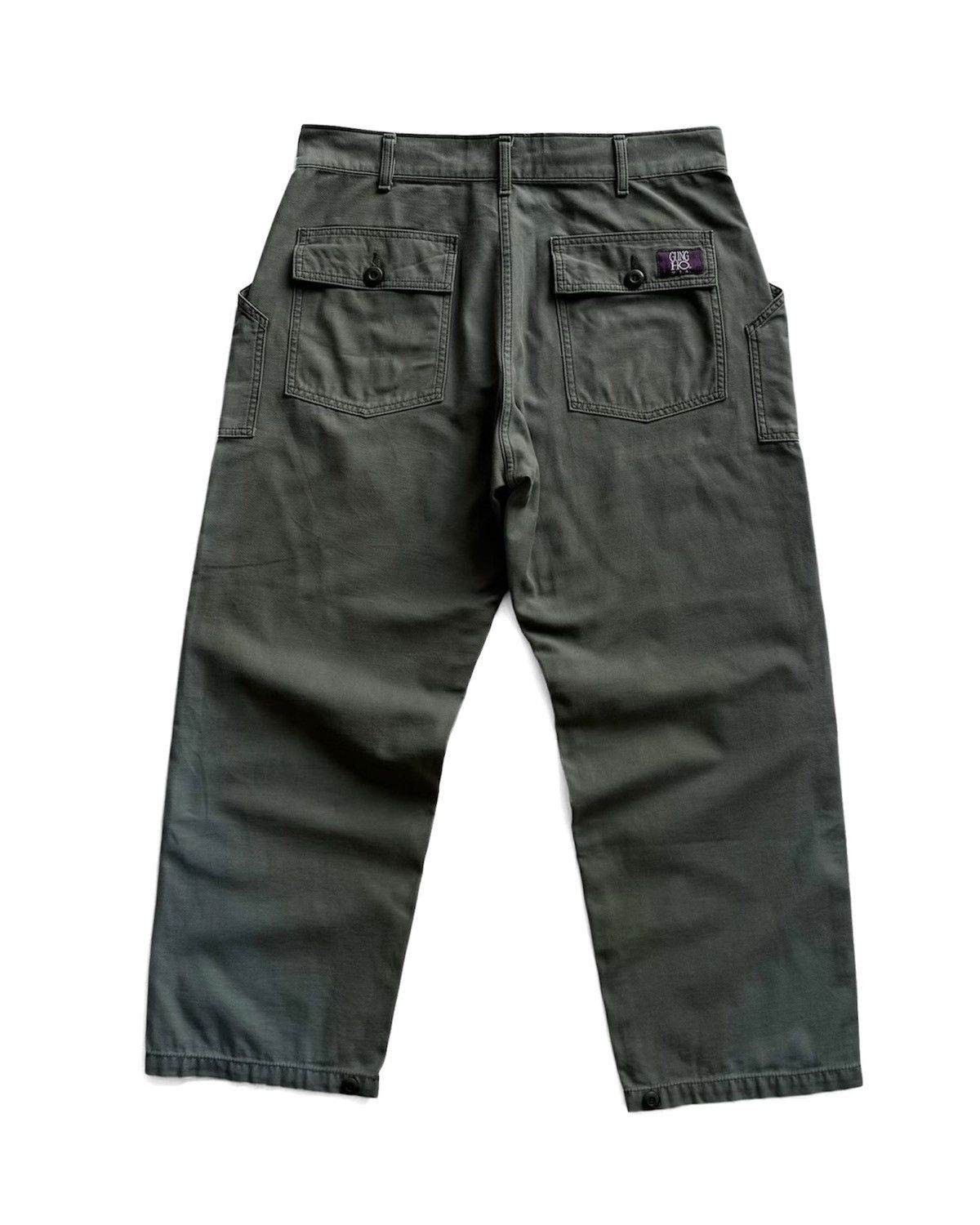 Vintage GUNG HO FATIGUE PANTS Size US 34 / EU 50 - 3 Thumbnail