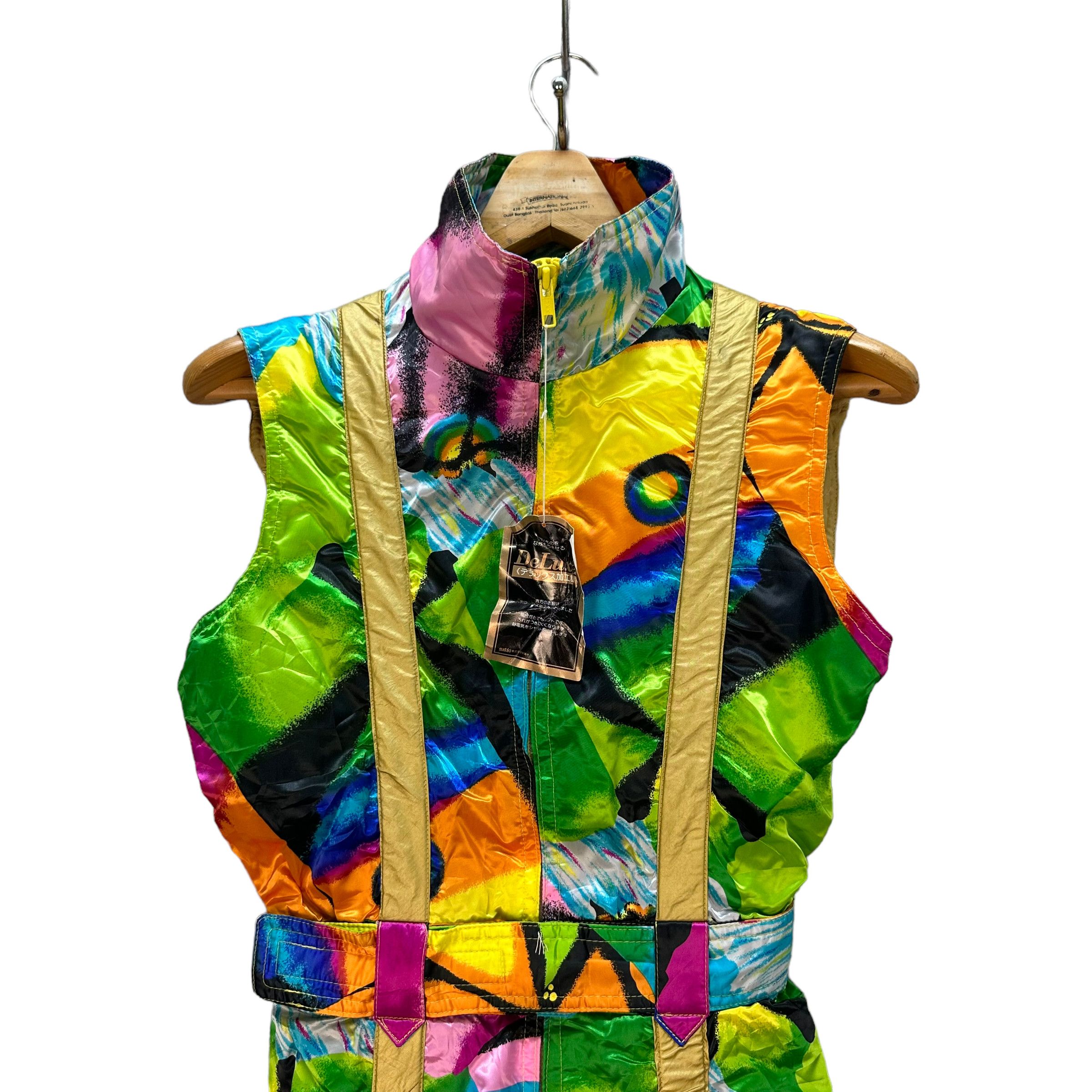 Japanese Brand NWT DOMN SEMN COLORFULL SKI OVERALL #7819-179 Size S / US 4 / IT 40 - 2 Thumbnail