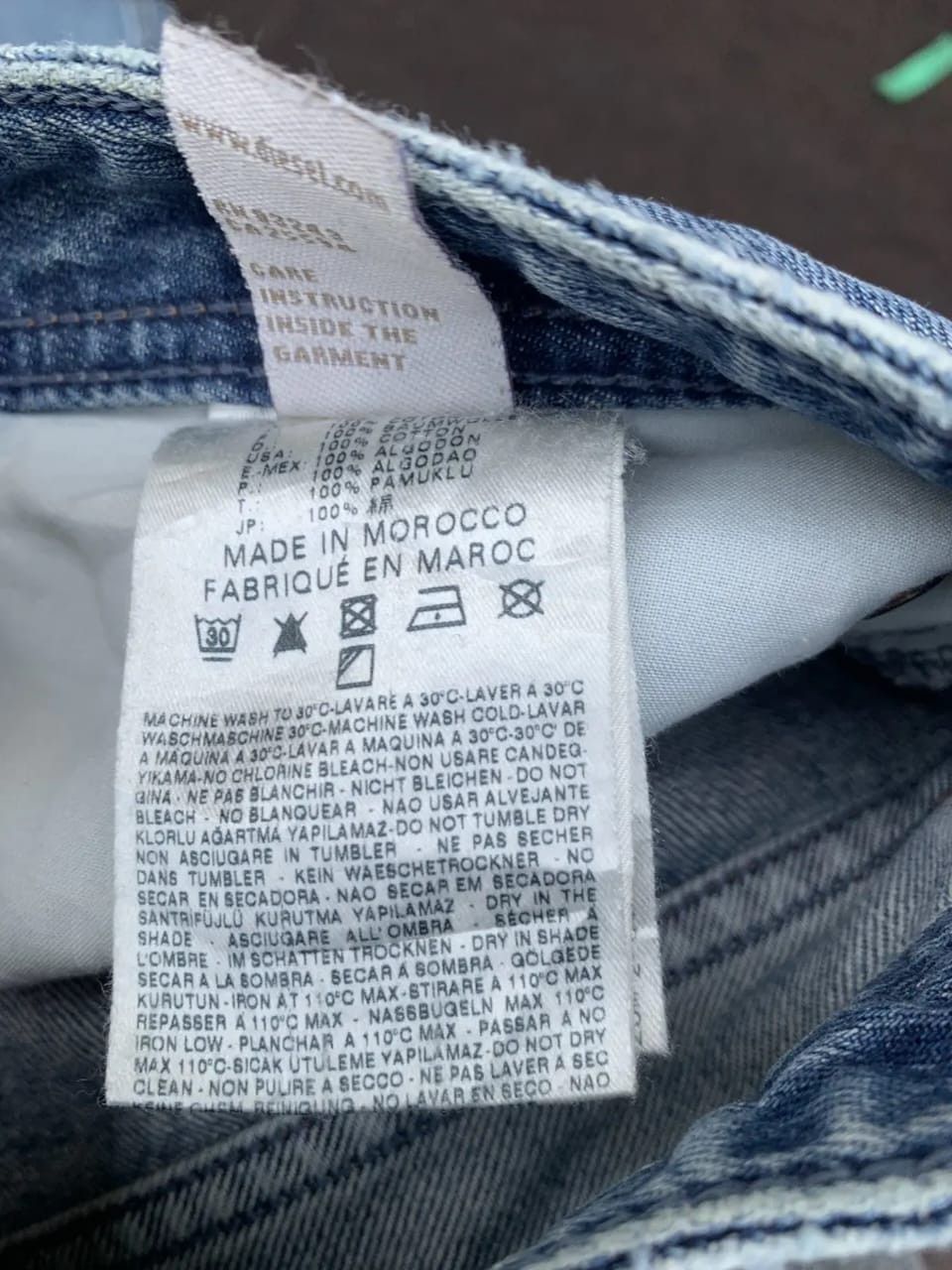 Diesel Vintage Distressed Diesel Industry jeans. Size US 32 / EU 48 - 9 Thumbnail
