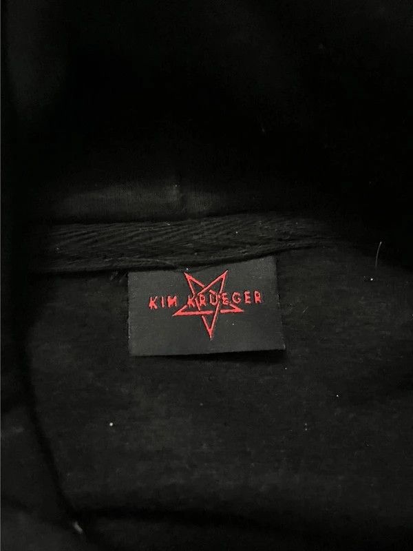 Japanese Brand Kim Krueger Trapout Black Hoodie Size US XL / EU 56 / 4 - 3 Thumbnail