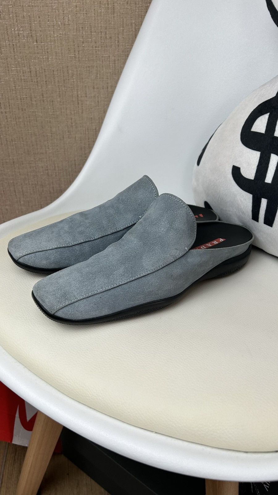 Prada × Vintage Prada mules size 39 Size US 9 / IT 39 - 5 Thumbnail