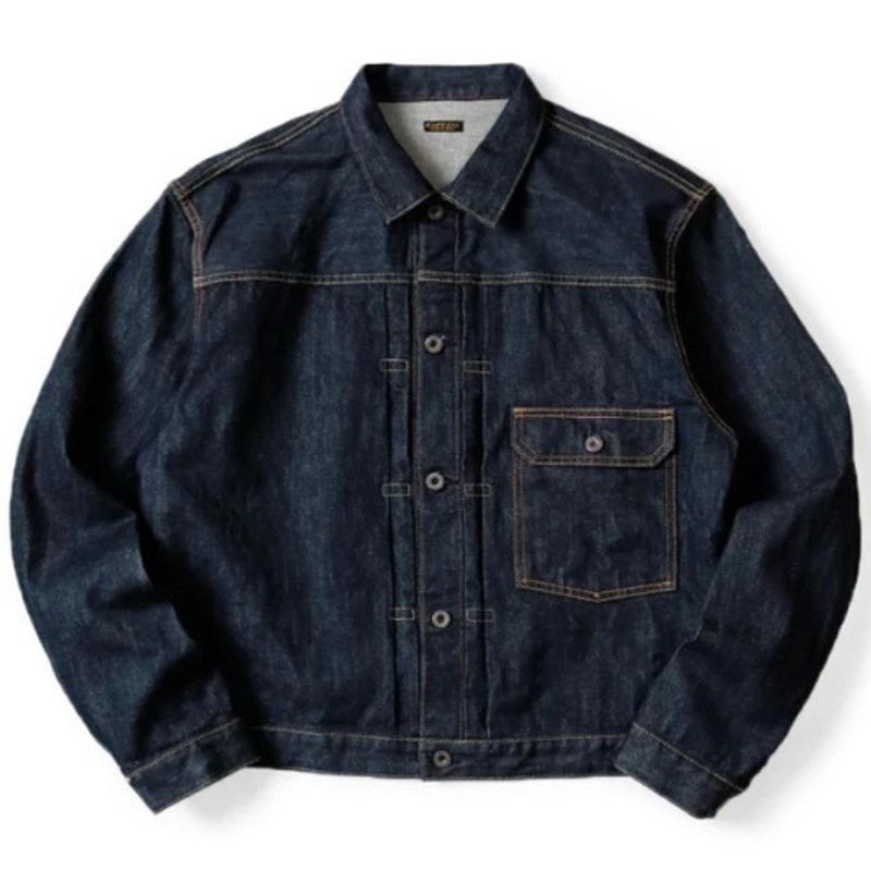Kapital Kapital 14oz Denim T Back 1st Jacket Size US XXL / EU 58 / 5 - 1 Thumbnail