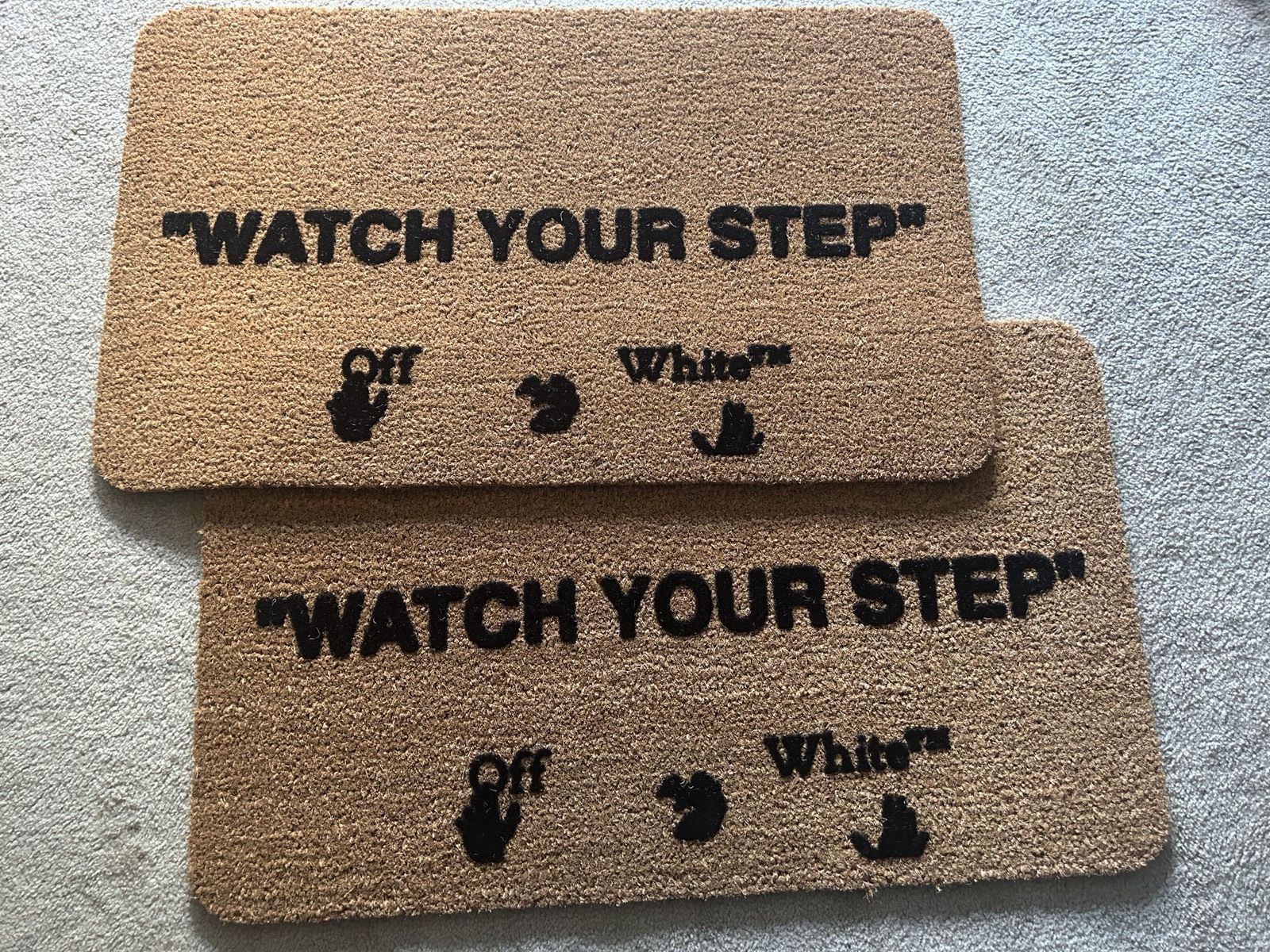 Off-White Off-white doormat watch your step OW Virgil Abloh Size ONE SIZE - 4 Thumbnail