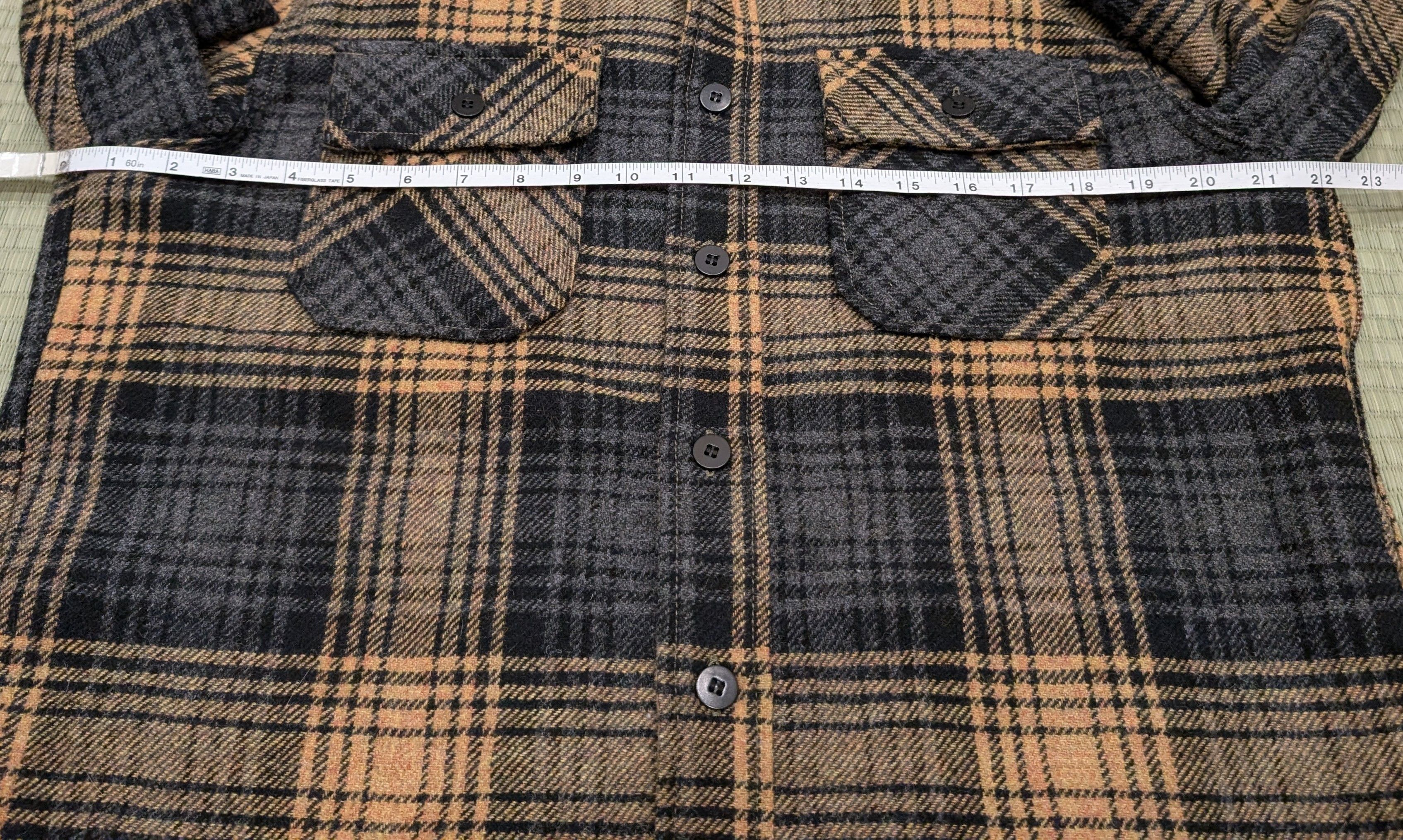 Imogene + Willie Imogene and Willie Hall CPO Overshirt 100% Wool Made in USA Size US L / EU 52-54 / 3 - 6 Thumbnail