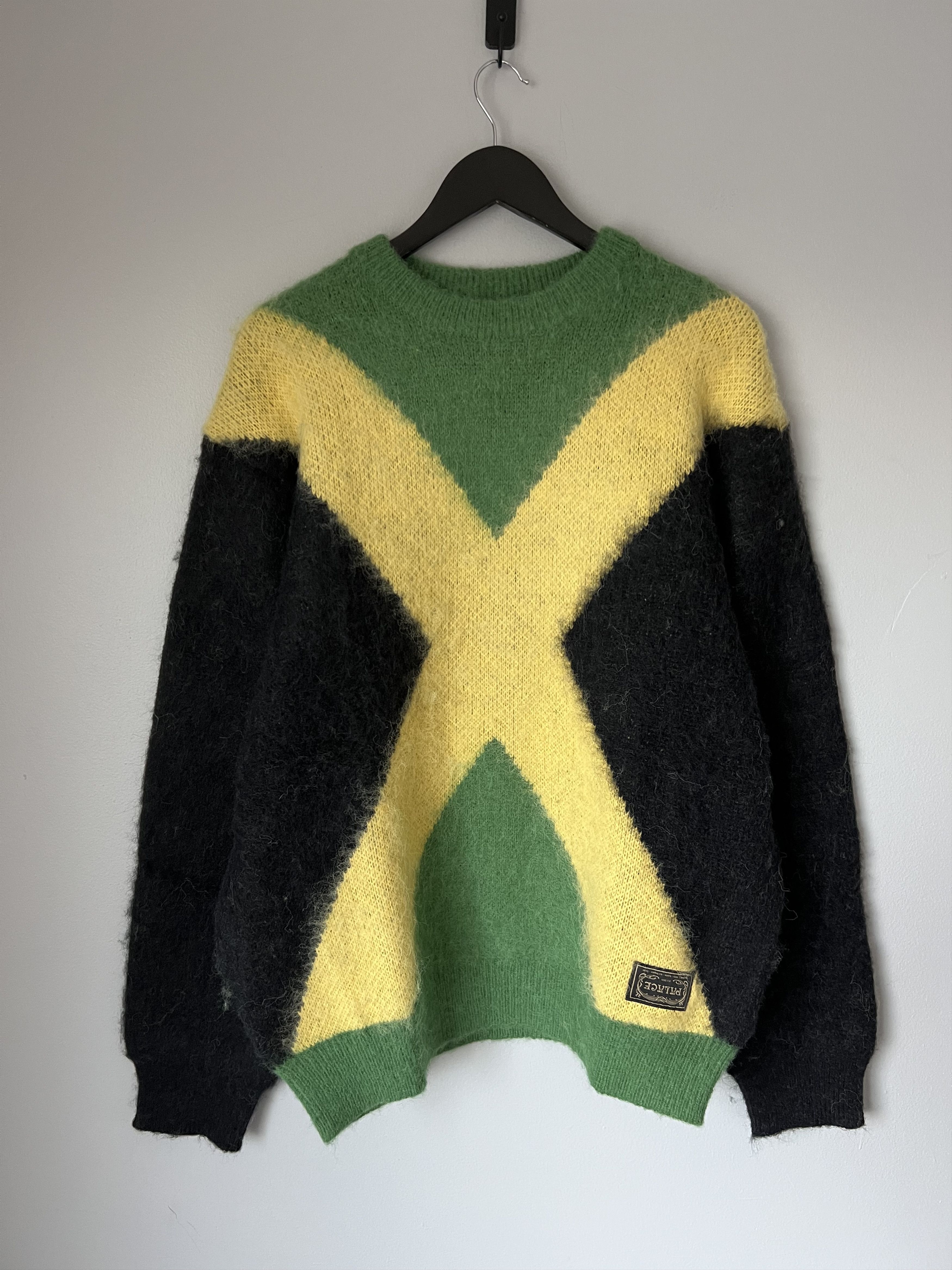 Palace Palace Jamaica Hairy Flag Knit Sweater | Grailed