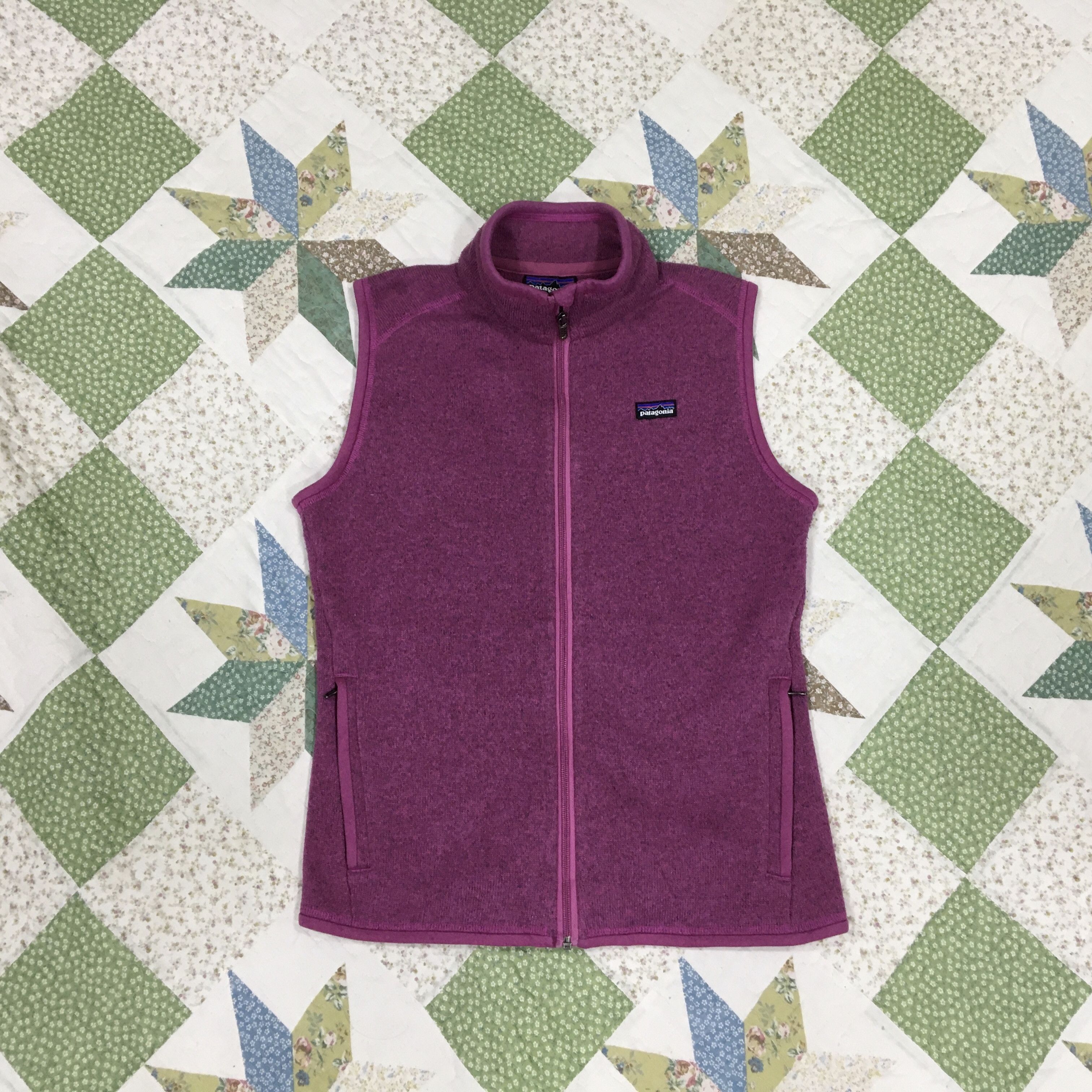 Patagonia Zipper Up Sleeveless Vest