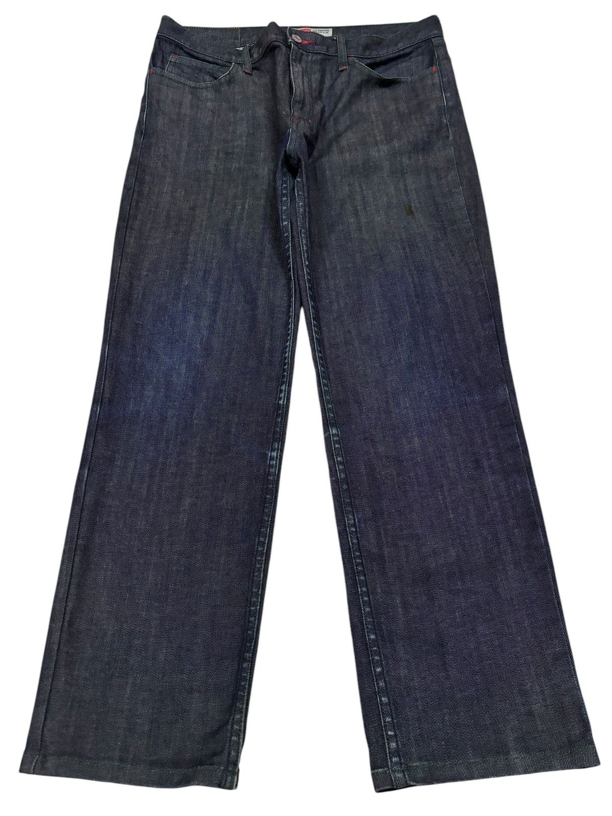 90s Vintage XLarge Indigo Blue Washed Jeans
