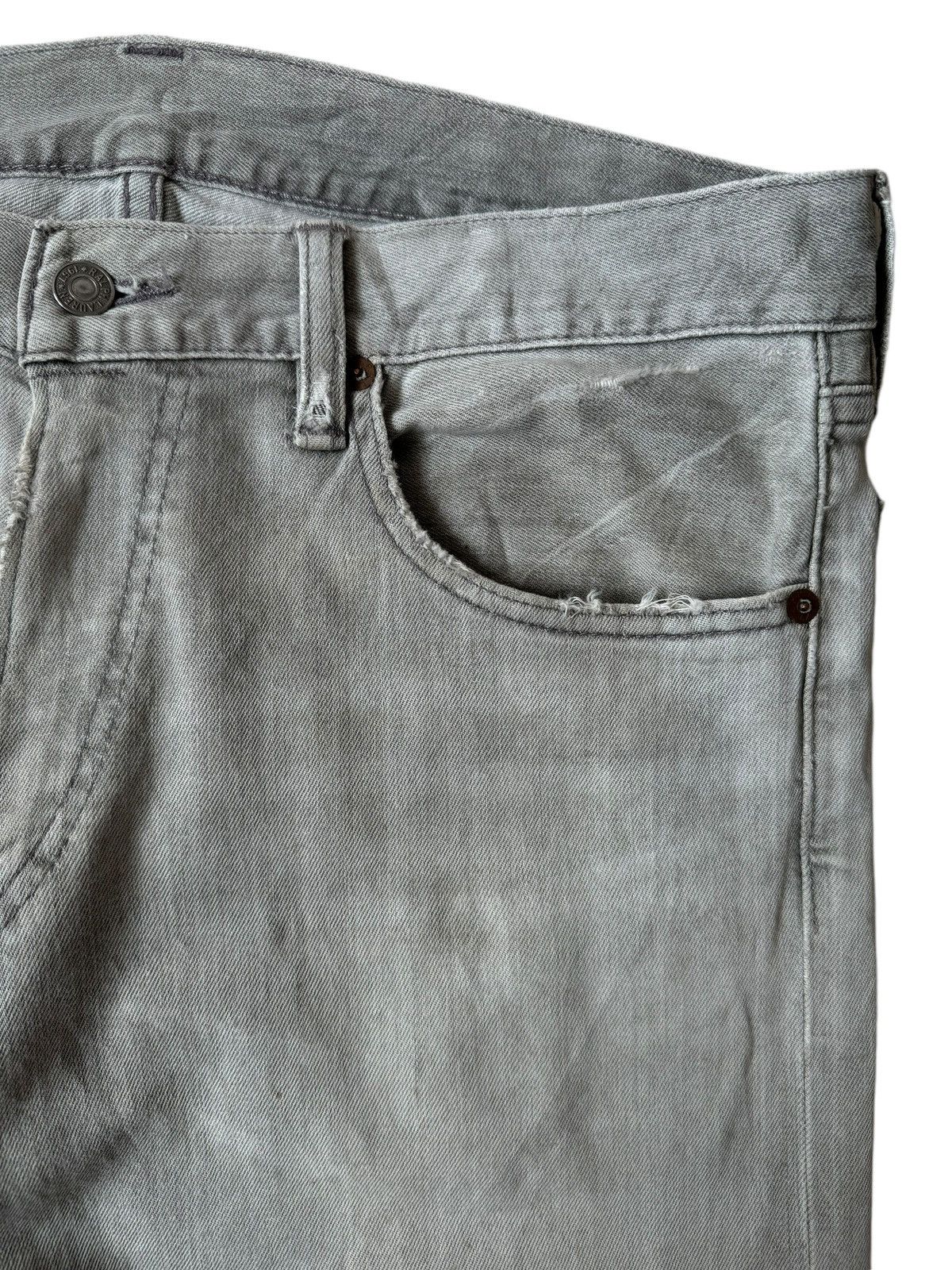 If Six Was Nine Vintage Polo Ralph Lauren Dirty Jeans Varick Slim Size US 34 / EU 50 - 2 Thumbnail