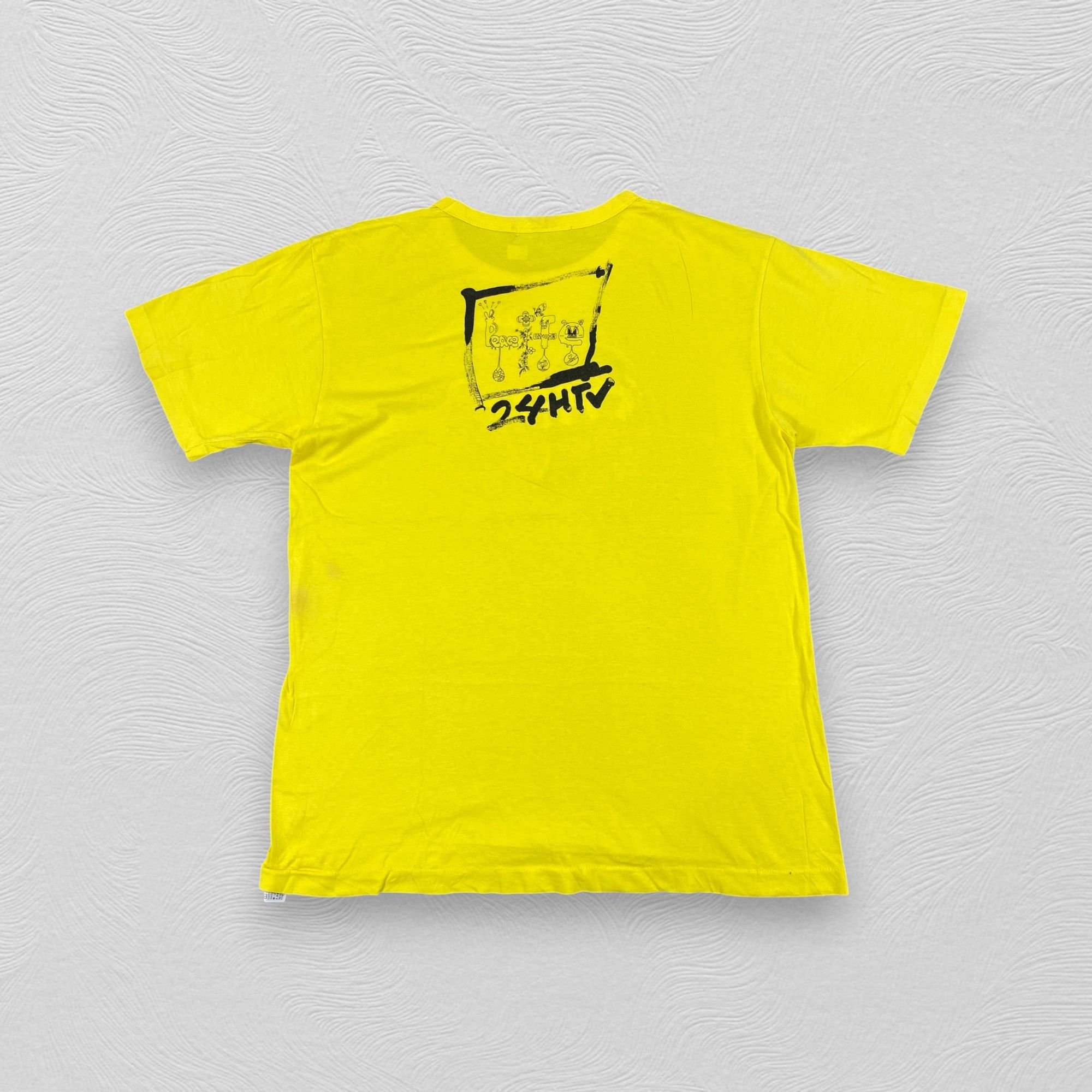 Japanese Brand Vintage 24 Hour Television Anime T-Shirt -B075 Size US M / EU 48-50 / 2 - 2 Thumbnail