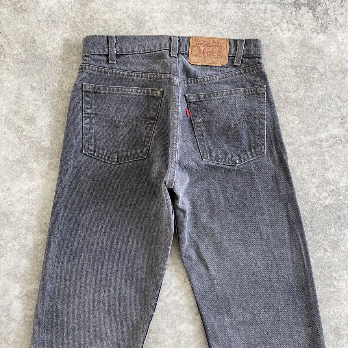 Levi's Size 30x33 Vintage Late 80’s Levis 505 Faded Ash Grey Jeans Size US 30 / EU 46 - 14 Thumbnail