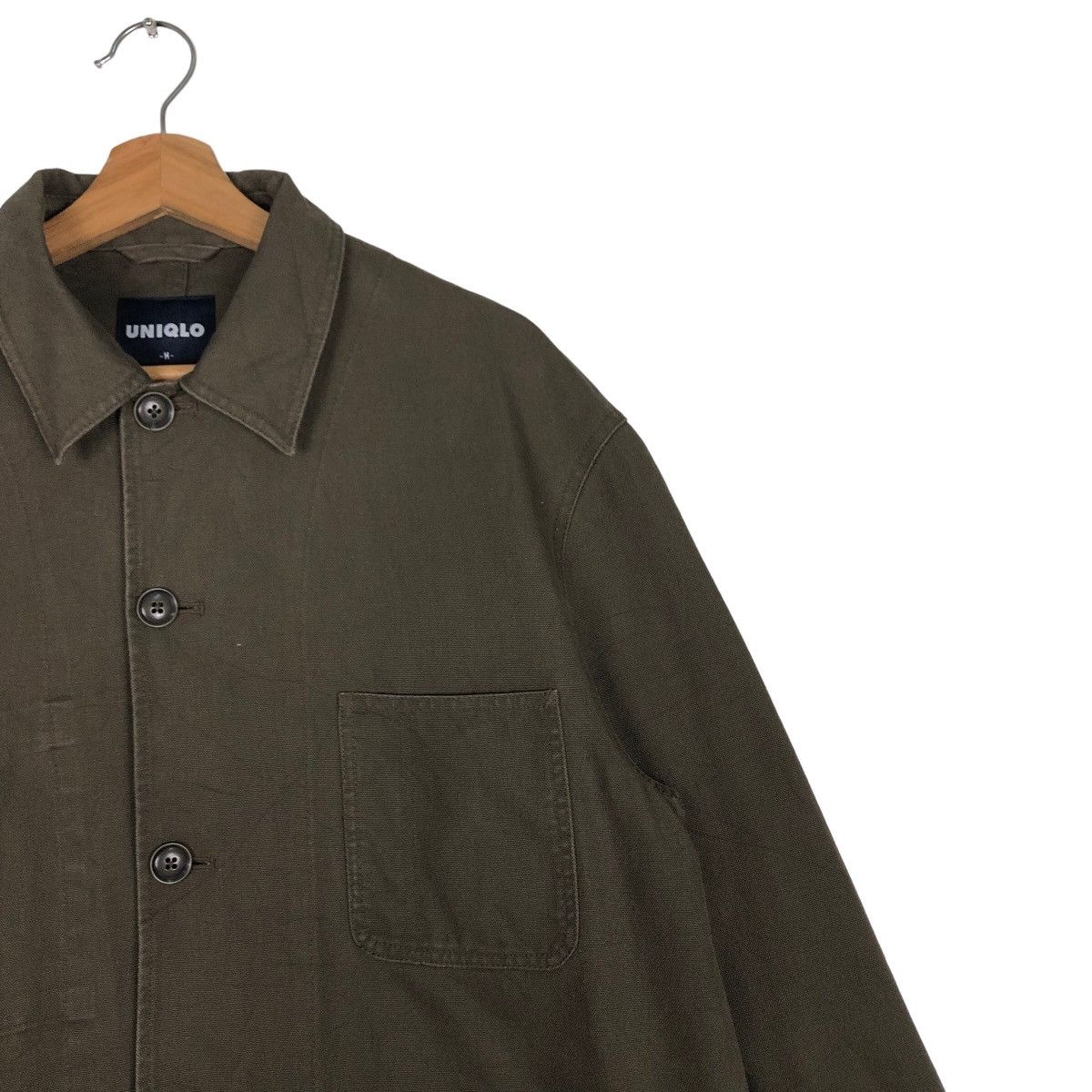 Japanese Brand 🔥Vtg Hikory Chore Jacket Worker Uniqlo Japan Issey Miyake Size US M / EU 48-50 / 2 - 6 Thumbnail