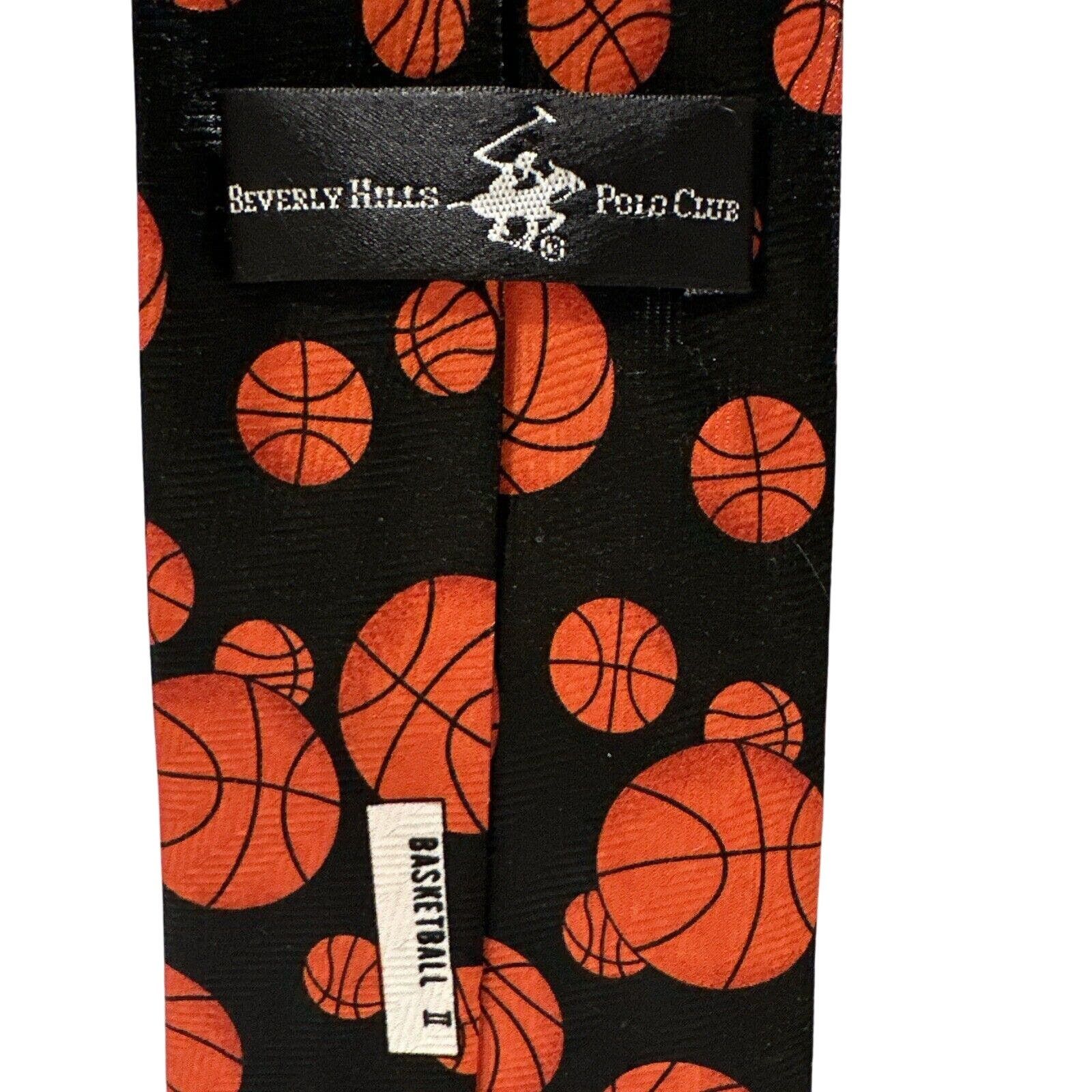 Beverly Hills Polo Club Beverly Hills Polo Club Basketball II Sports Men's Neck Tie Size ONE SIZE - 2 Thumbnail