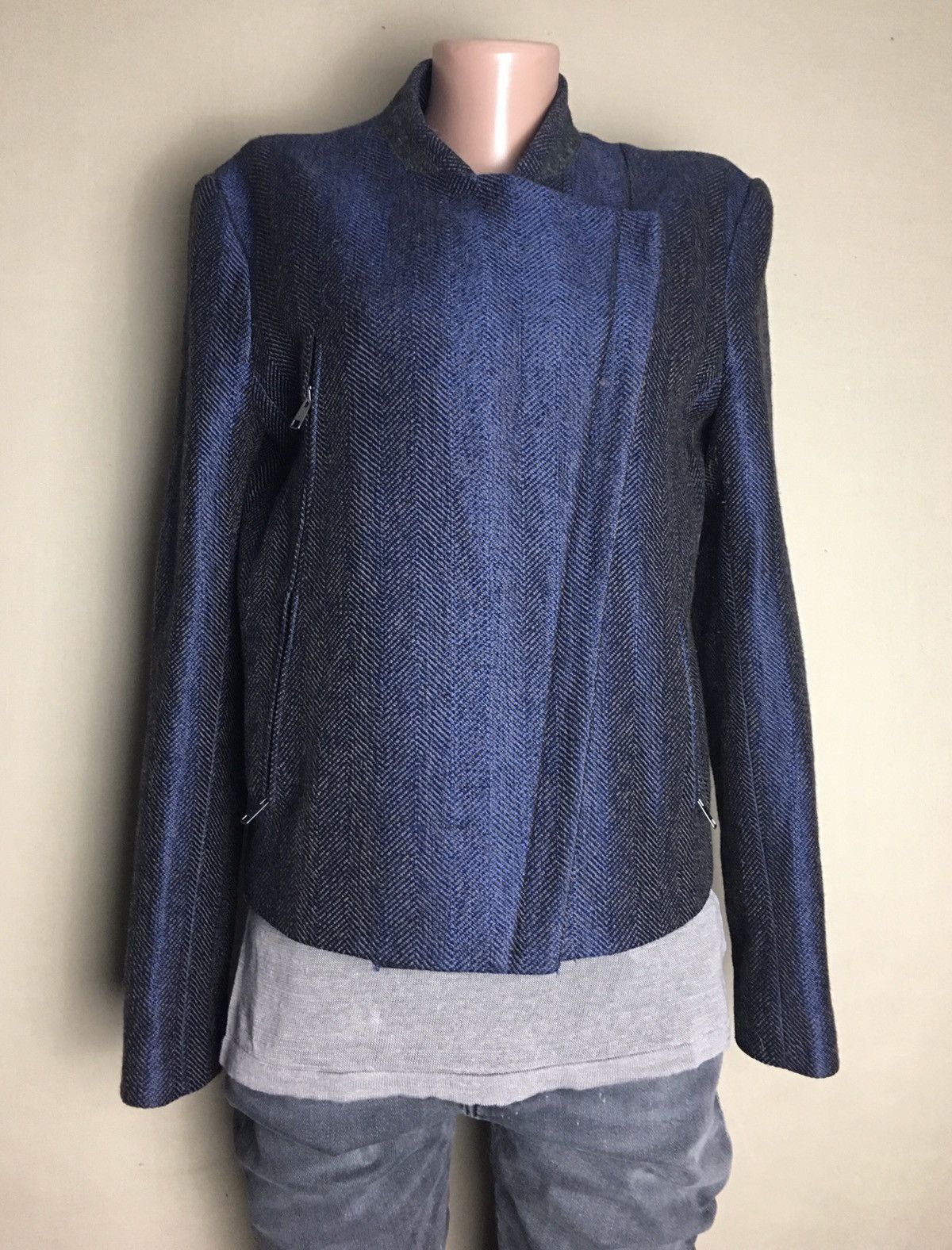 Paul Smith Paul Smith Black Label Navy Wool Jacket Blazer Size EU 46 Size L / US 10 / IT 46 - 4 Thumbnail