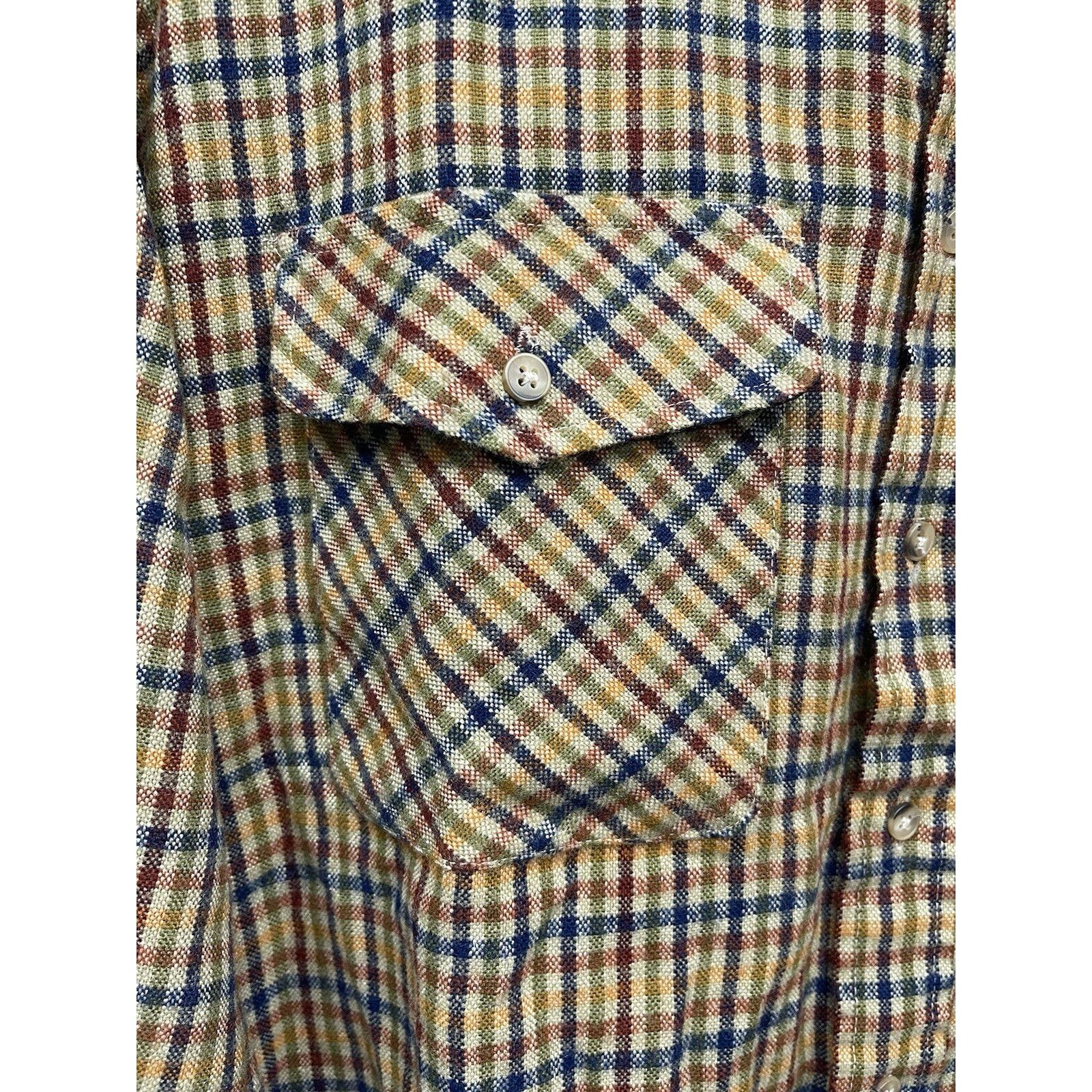 Savile Row Vintage Savile Row Shacket Mens Jacket Large Flannel Coat Wo Size US L / EU 52-54 / 3 - 2 Thumbnail