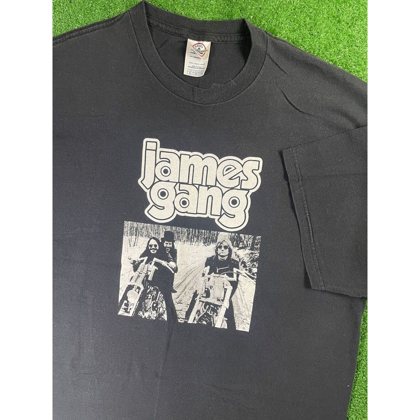 Vintage James Gang Rides Again 2006 Tour Shirt XL Faded Black Shirt Size US XL / EU 56 / 4 - 1 Thumbnail