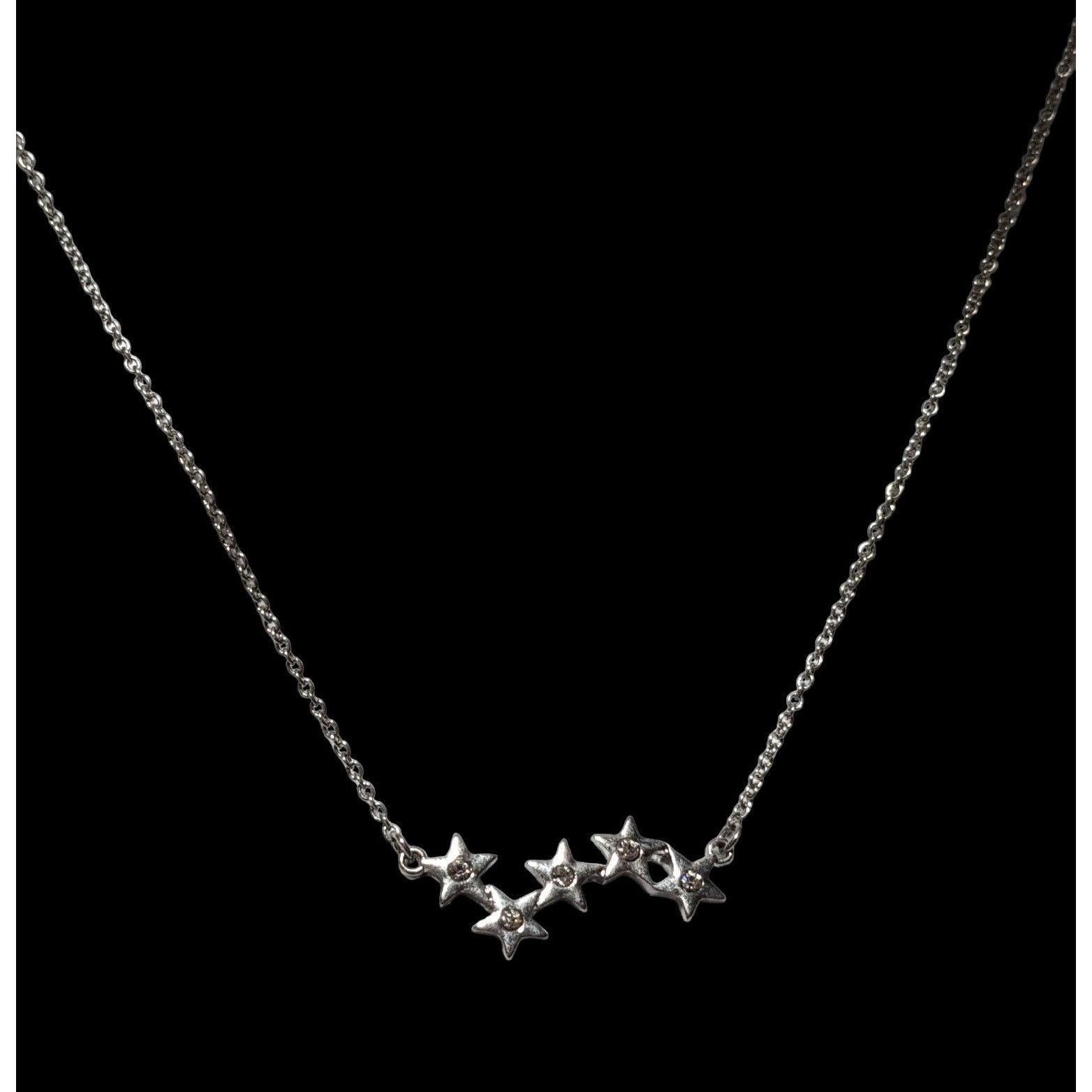 Other Minimalist Silver Sparkling Star Necklace Size ONE SIZE - 2 Thumbnail