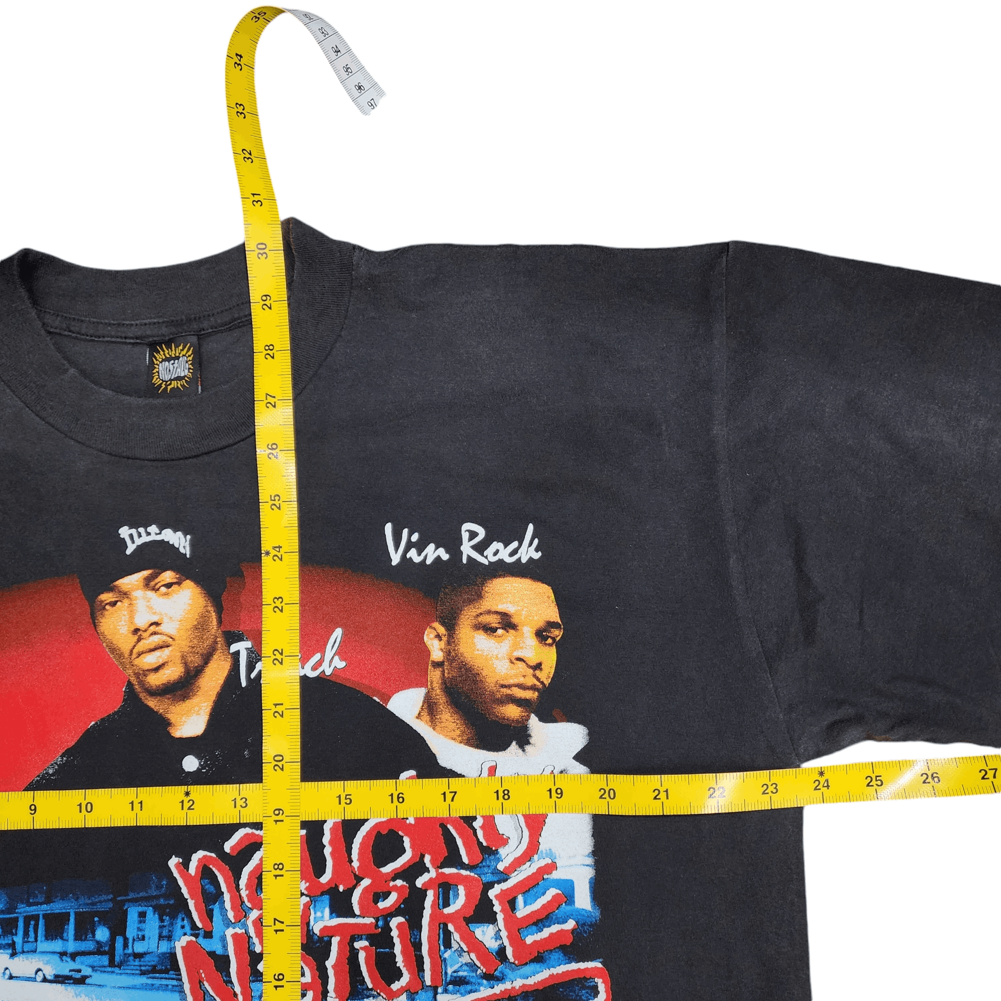 Band Tees × Rap Tees ⚾️ Naughty by Nature Poverty's Paradise Rap Tees Flow shirt Size US XL / EU 56 / 4 - 7 Thumbnail
