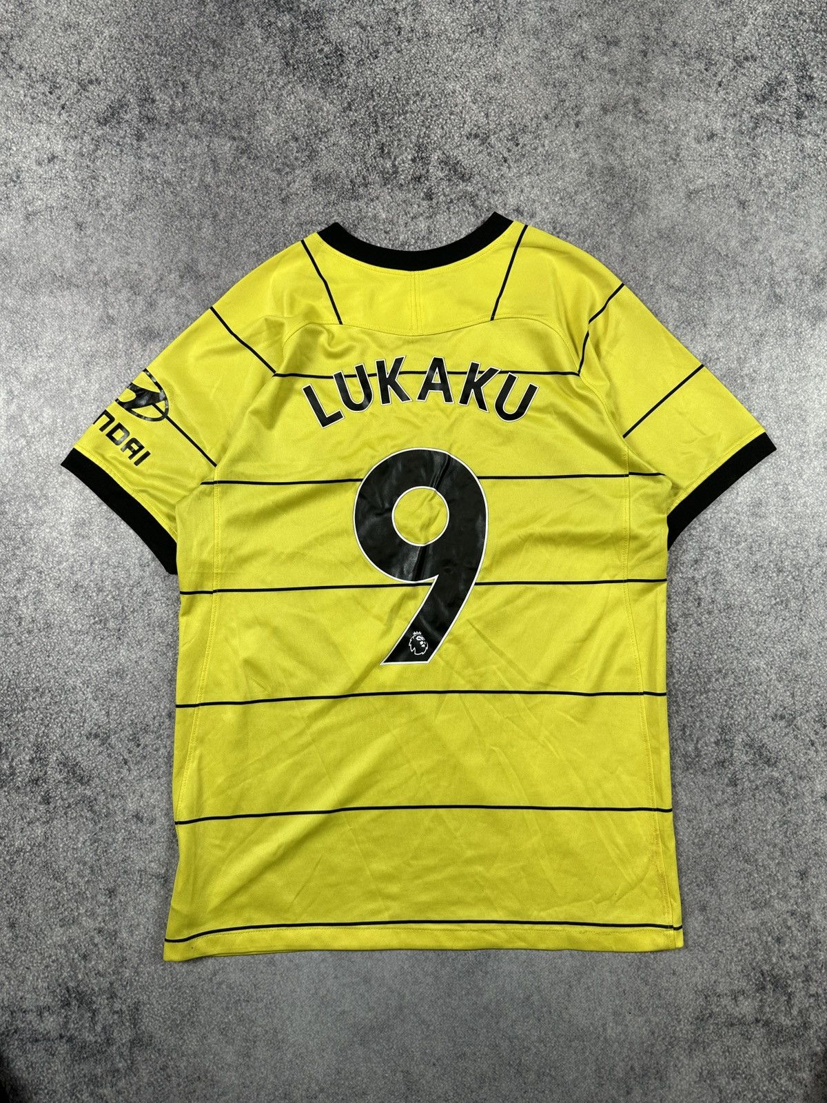 Nike Nike Chelsea 9 Lukaku Soccer Jersey Blokecore M Rare Style Size US M / EU 48-50 / 2 - 1 Thumbnail