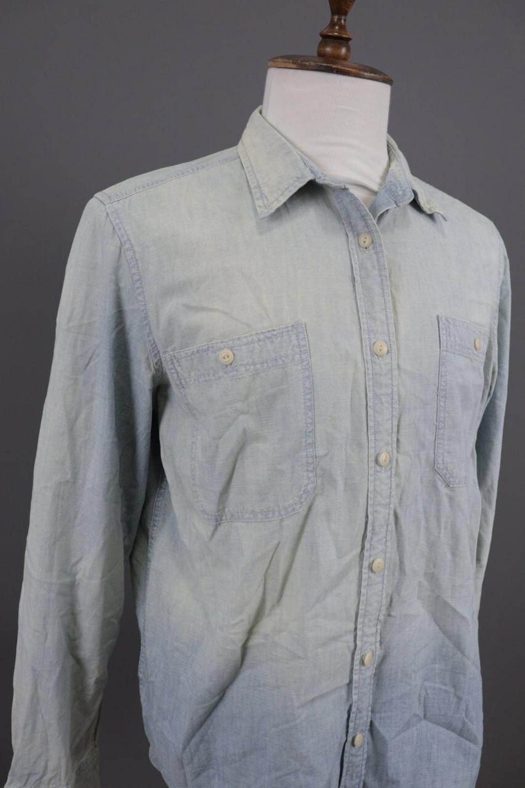 Denim & Supply Ralph Lauren Men Denim & Supply Ralph Lauren Blue Denim Over Shirt XL Size US XL / EU 56 / 4 - 6 Thumbnail