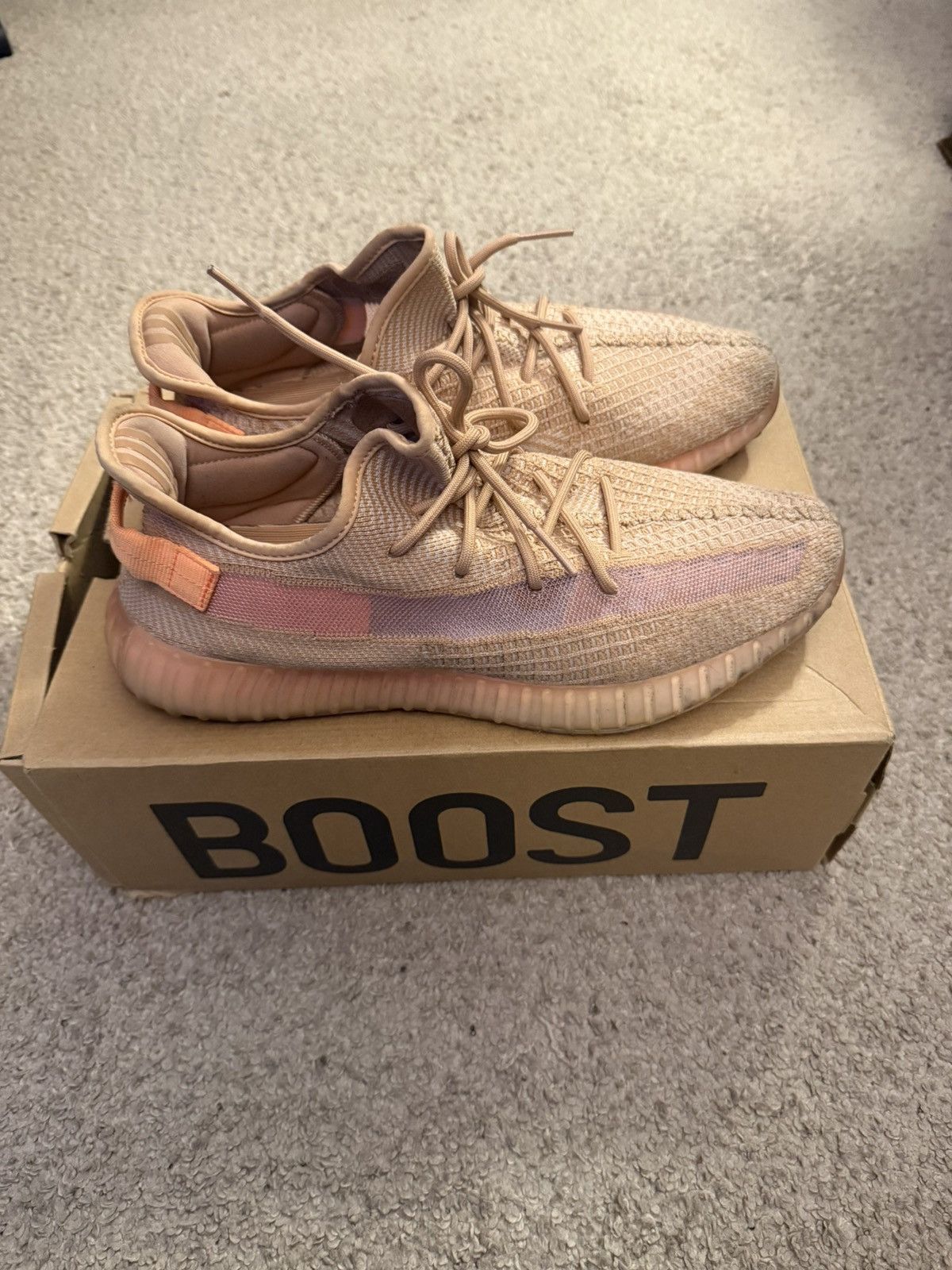 Yeezy Adidas Yeezy Boost 350 V2 Clay Size US 13 / EU 46 - 1 Thumbnail