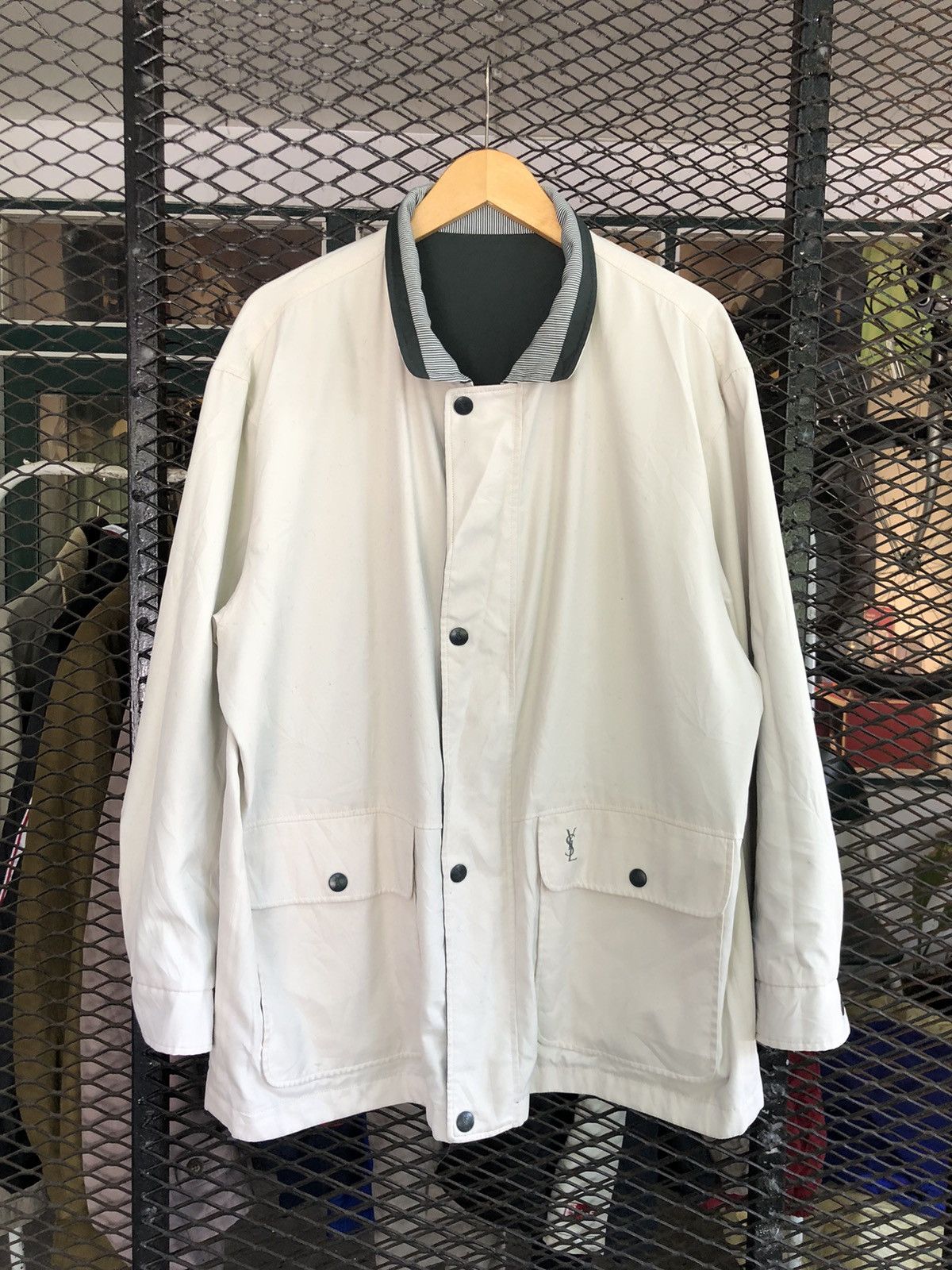 Yves Saint Laurent YVES SAINT LAURENT REVERSIBLE JACKET Size US XL / EU 56 / 4 - 4 Thumbnail