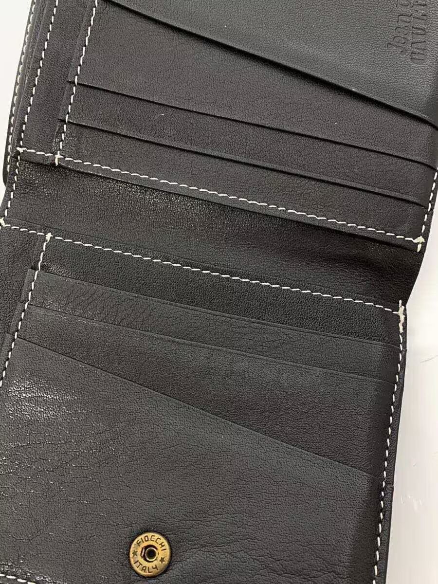 Jean Paul Gaultier Contrast Stitch Envelope Leather Wallet Size ONE SIZE - 6 Thumbnail