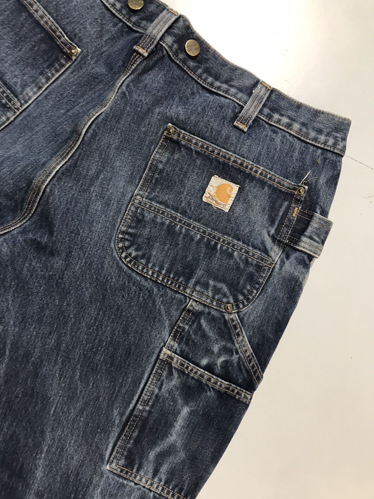 Carhartt Vintage Carhartt double knee workwear denim Size US 36 / EU 52 - 10 Thumbnail
