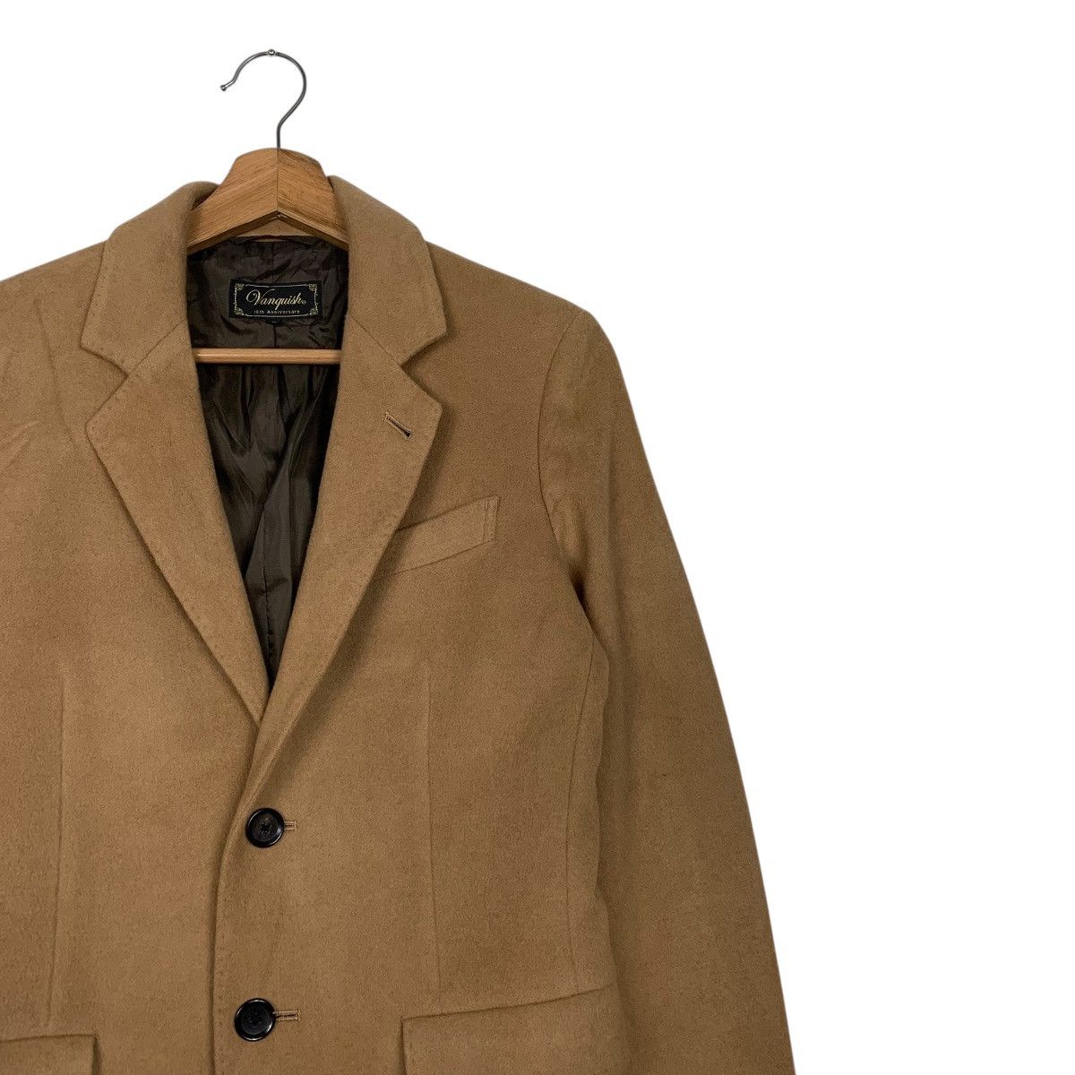 Vanquish Vanquish Brown Wool Coat Size US S / EU 44-46 / 1 - 5 Thumbnail
