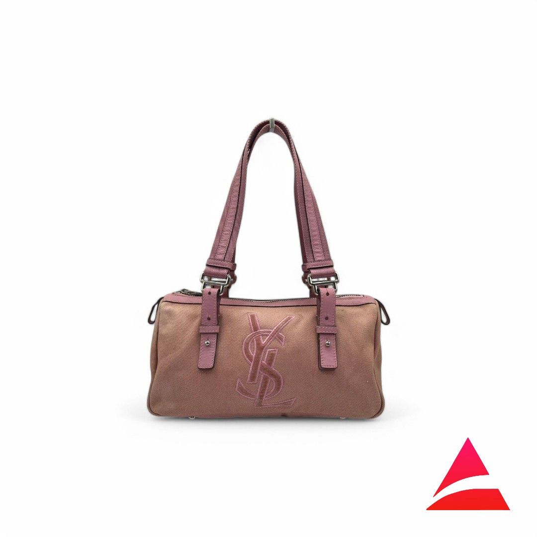 Yves Saint Laurent Yves Saint Laurent - Handbag Mini Boston Pink Leather Size ONE SIZE - 1 Thumbnail