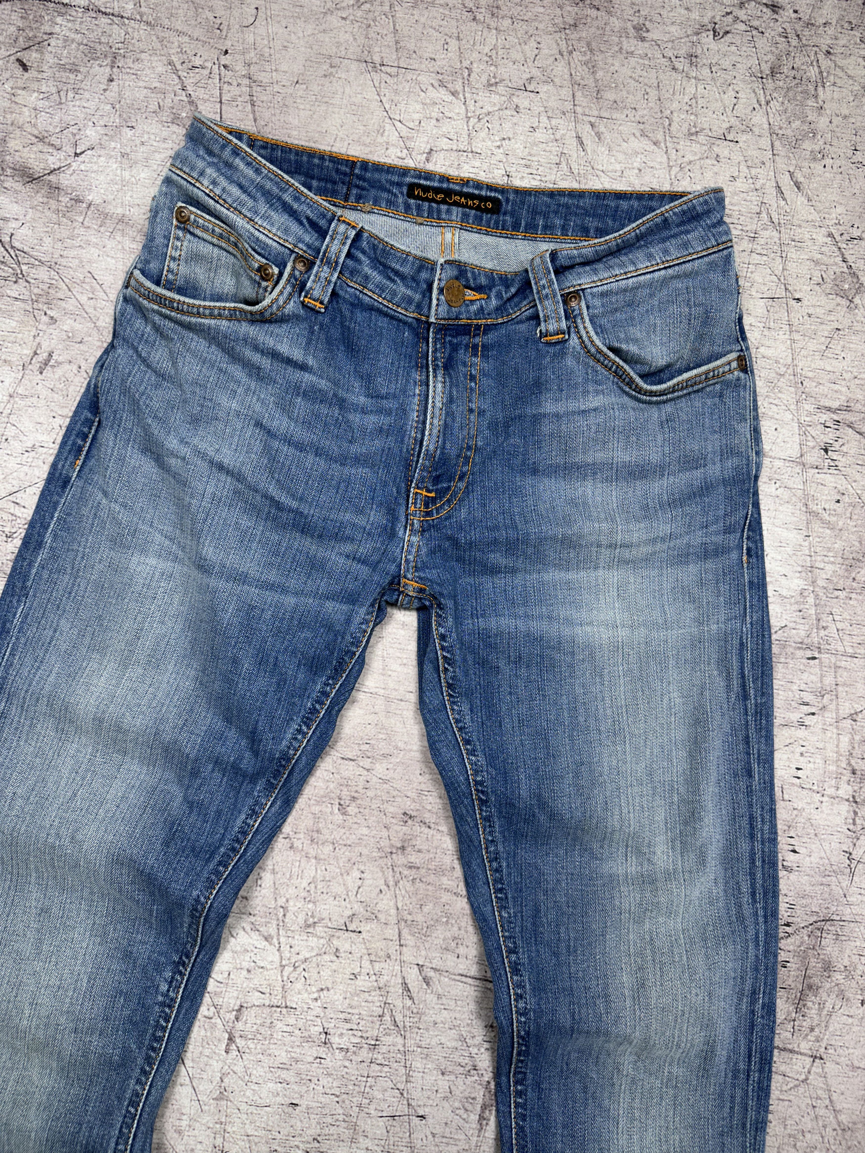 Nudie Jeans × Vintage Nudie Jeans Skinny Lin Denim Pants Jeans Size US 28 / EU 44 - 5 Thumbnail