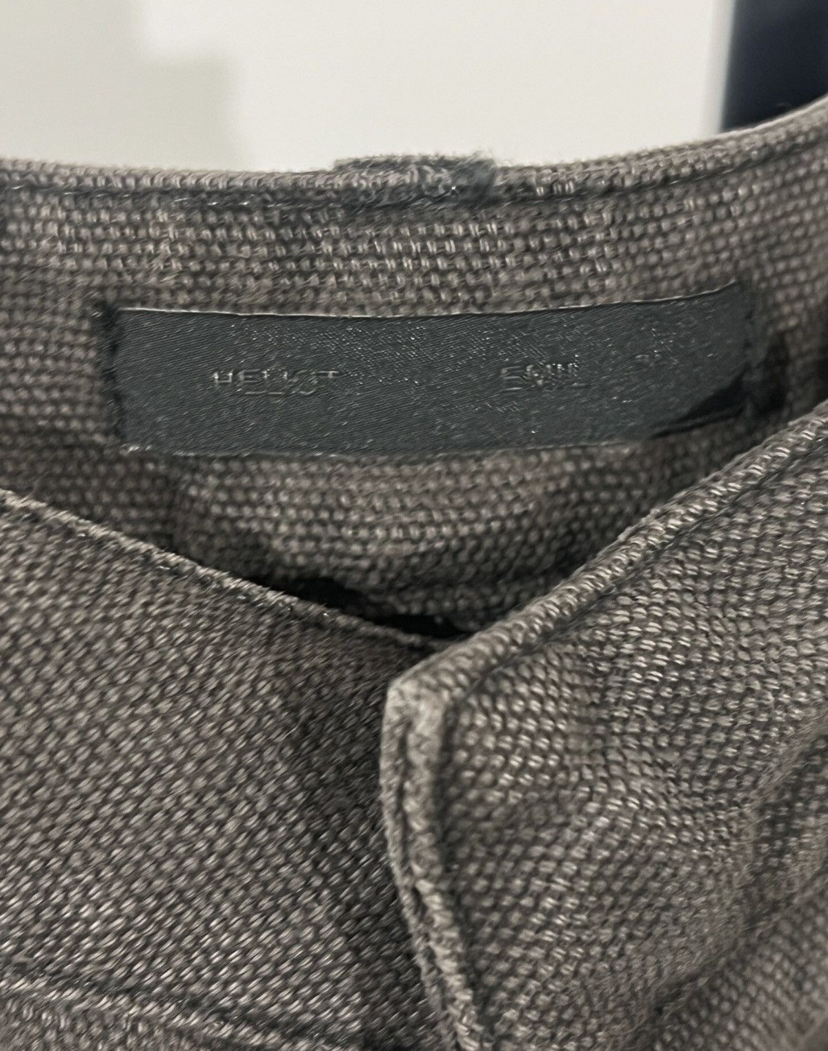 Heliot Emil Heliot Emil HE Washed & Distressed Zip Cargo Pants Size US 33 - 9 Thumbnail