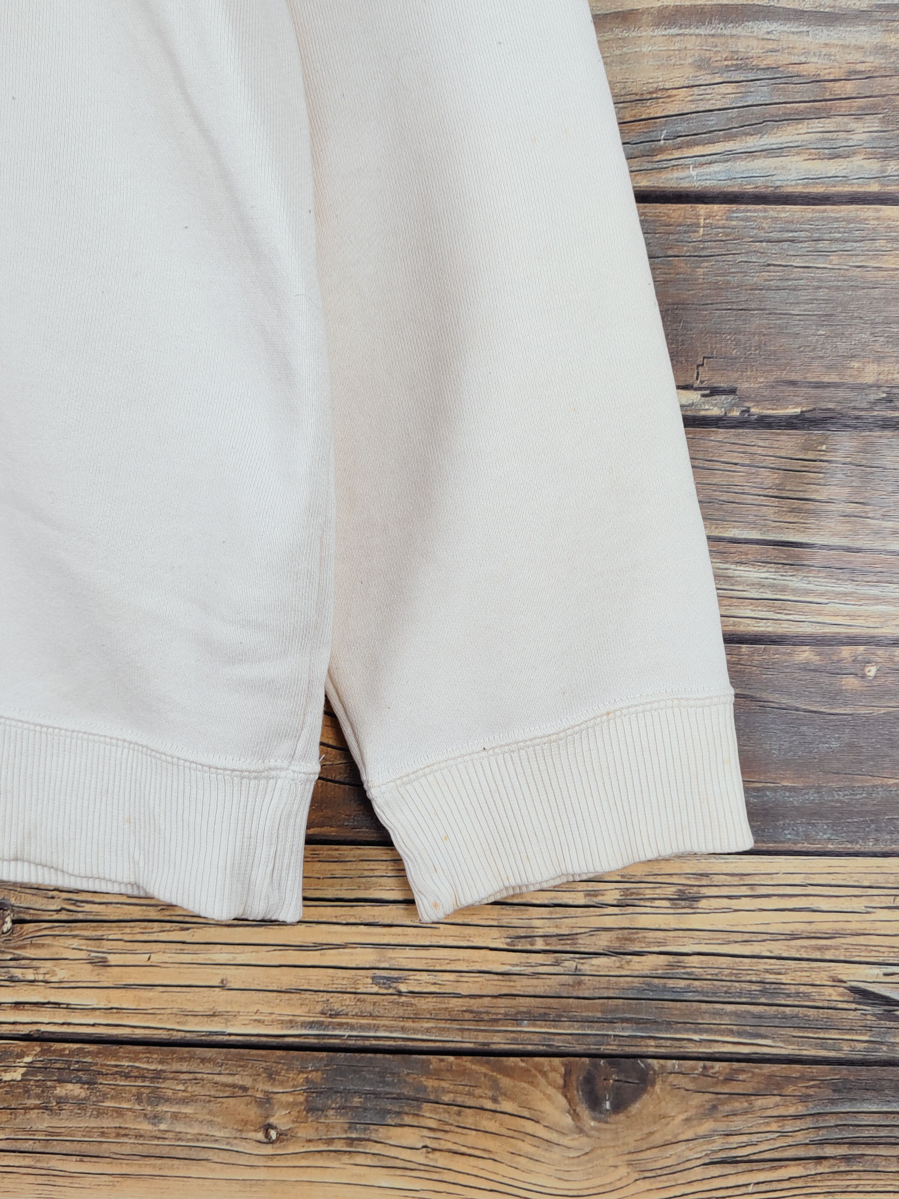Japanese Brand × Vintage Uniqlo Cream vintage japan Sweatshirts #W1165 Size US L / EU 52-54 / 3 - 6 Thumbnail