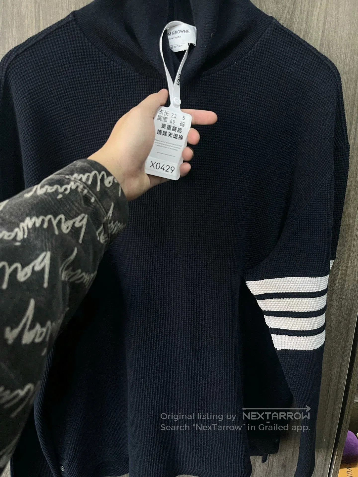 Thom Browne Thom Browne TB Turtleneck Waffle Knit. Size US XXL / EU 58 / 5 - 8 Thumbnail