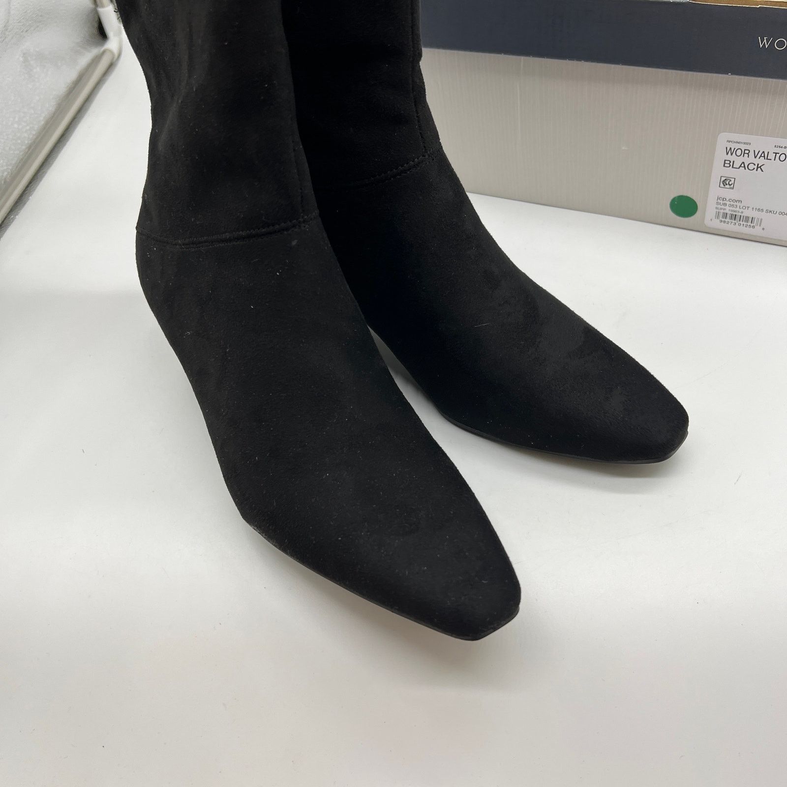 Other Worthington Women's Valto Faux Suede Black High Over Knee Size US 6.5 / IT 36.5 - 6 Thumbnail
