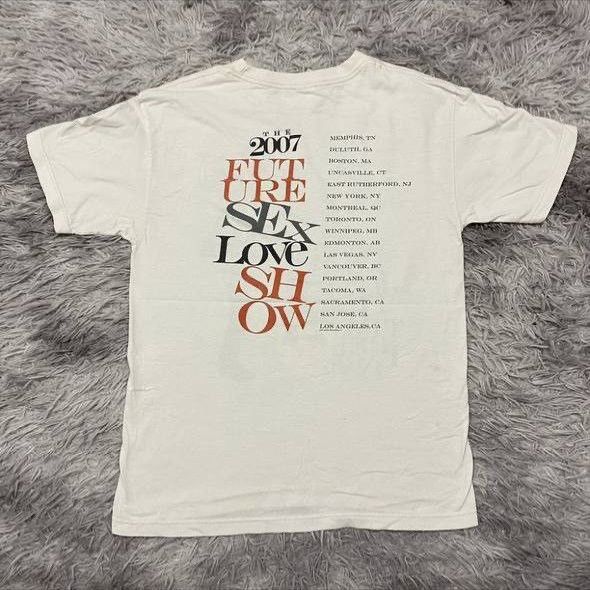 Band Tees Justin timberlake raptee solo singer band vintage Y2K Size US M / EU 48-50 / 2 - 7 Thumbnail